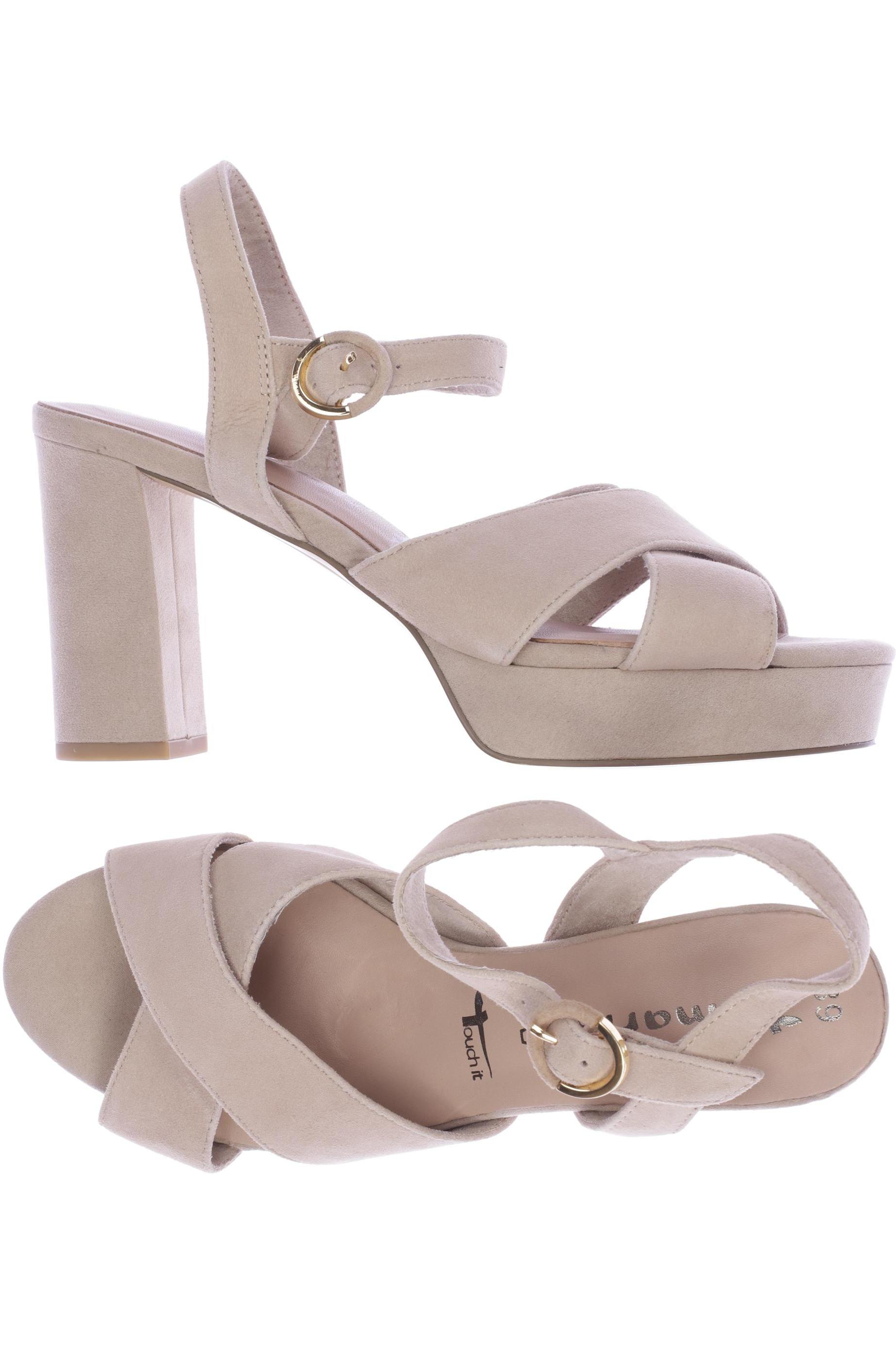 

Tamaris Damen Sandale, beige, Gr. 39