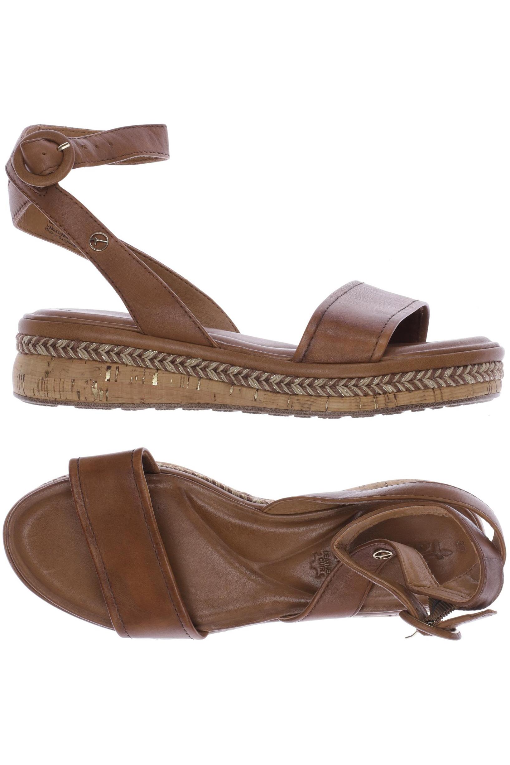 

Tamaris Damen Sandale, braun, Gr. 37