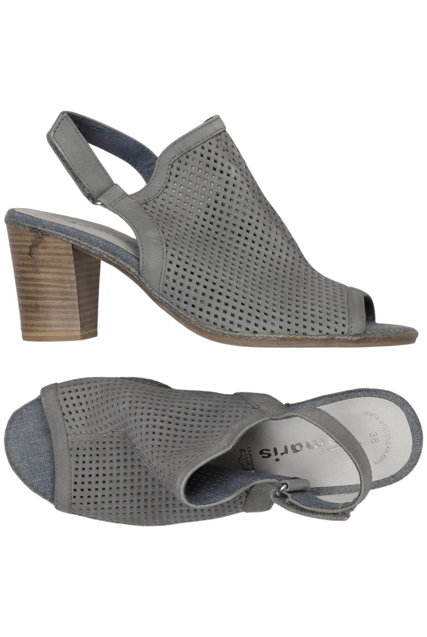 

Tamaris Damen Sandale, grau, Gr. 38