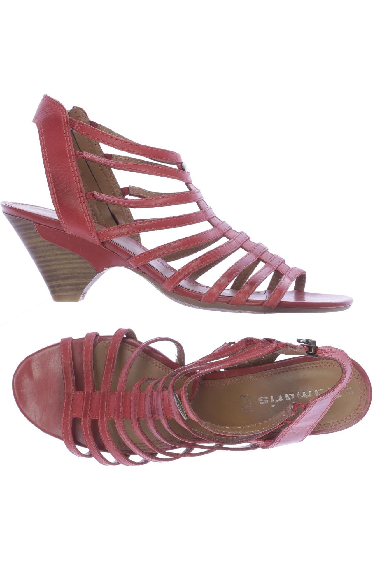 

Tamaris Damen Sandale, rot, Gr. 42