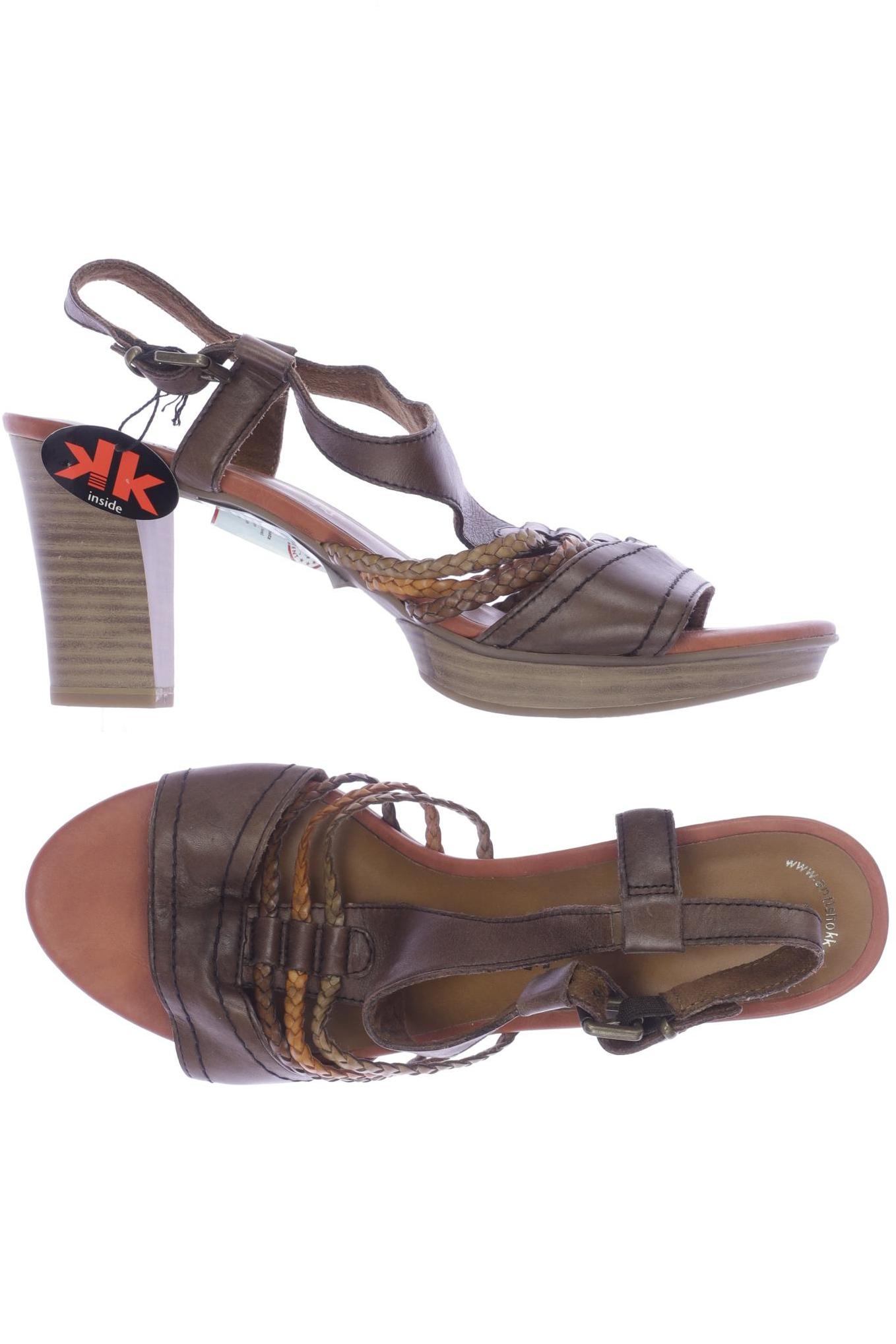

Tamaris Damen Sandale, braun, Gr. 39