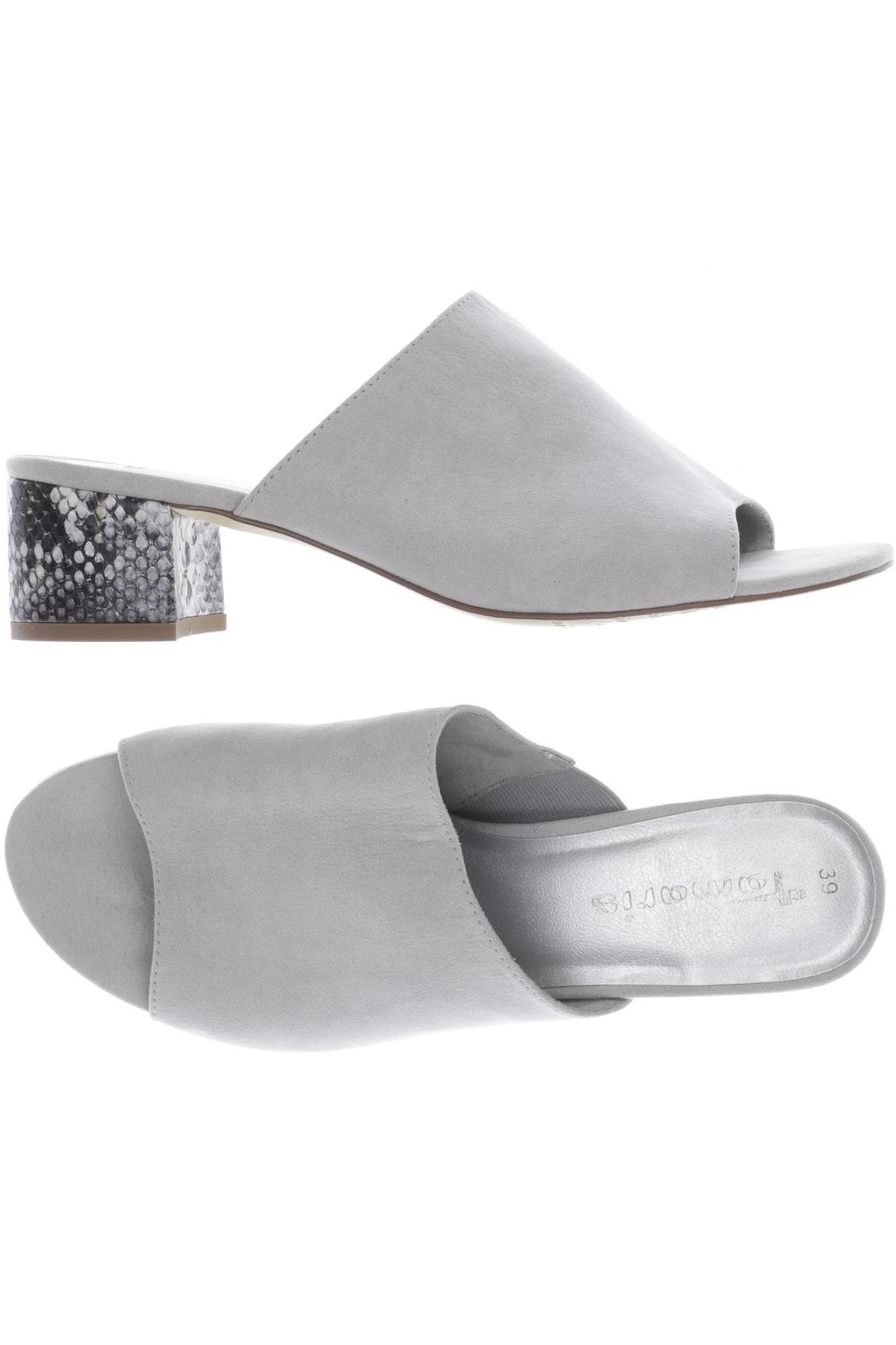 

Tamaris Damen Sandale, grau, Gr. 39