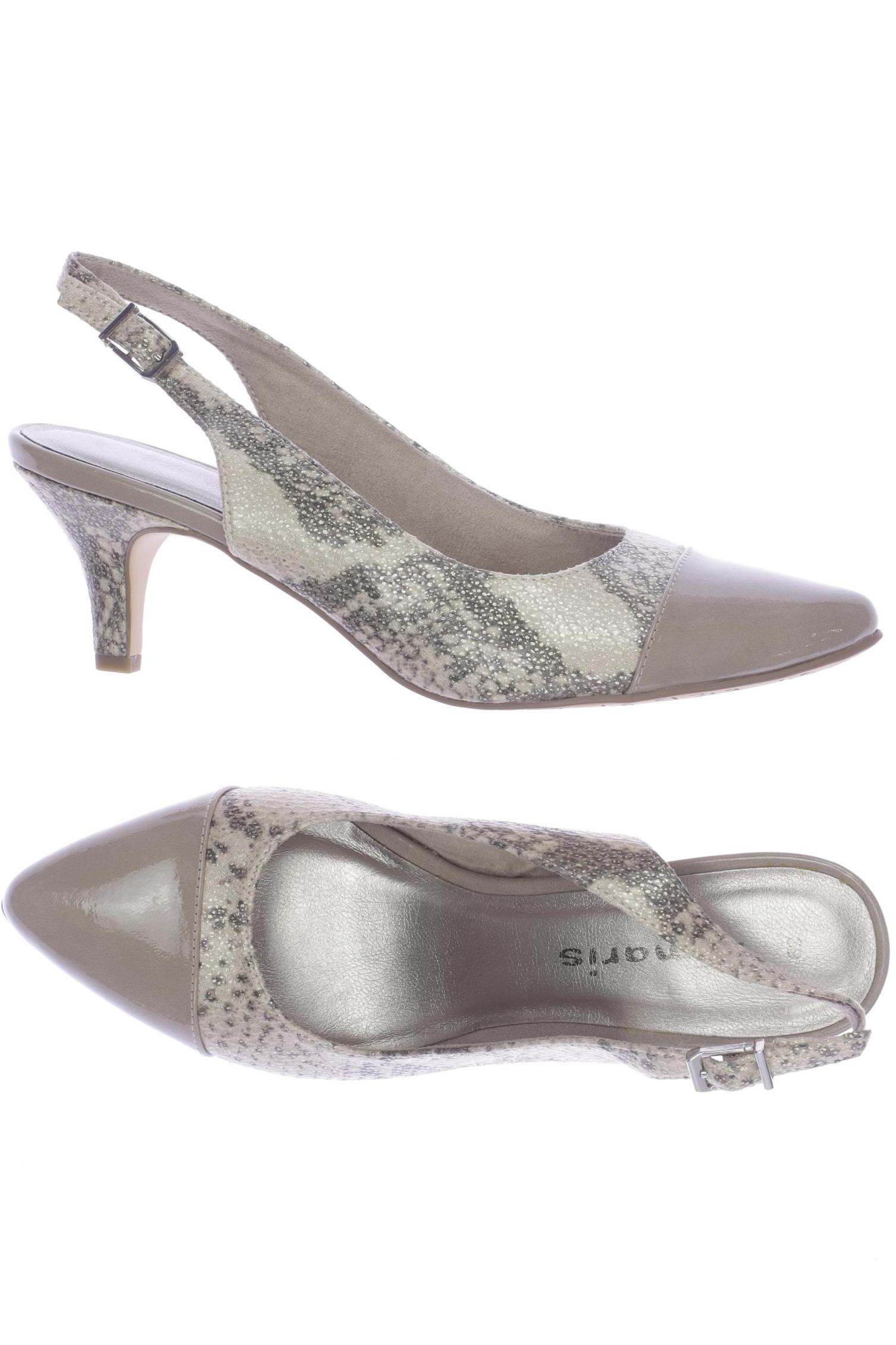 

Tamaris Damen Sandale, beige, Gr. 39