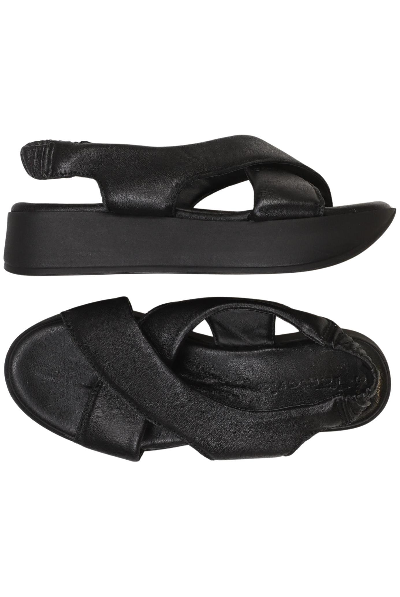 

Tamaris Damen Sandale, schwarz, Gr. 38