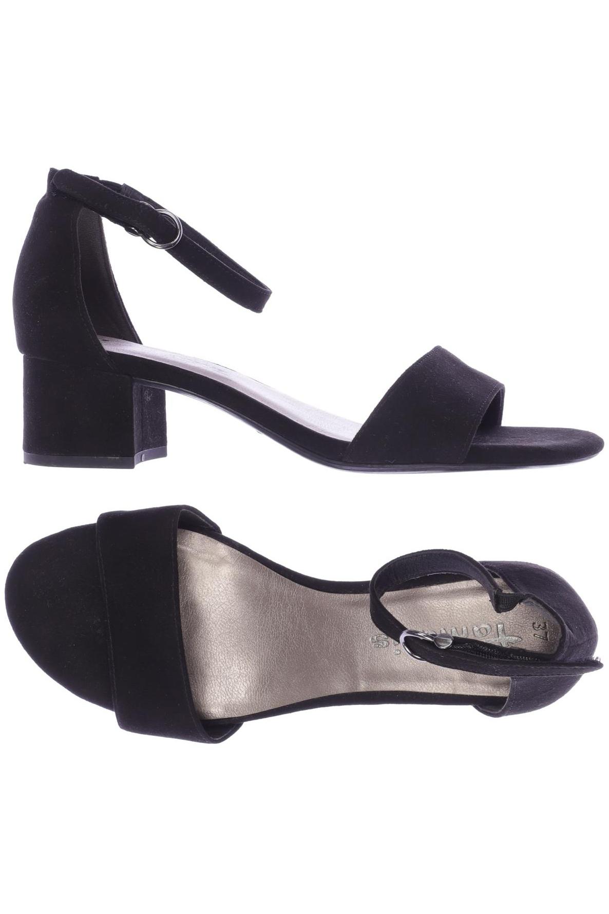 

Tamaris Damen Sandale, schwarz, Gr. 37