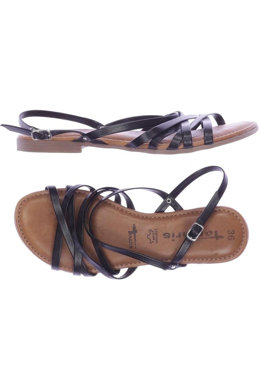 

Tamaris Damen Sandale, schwarz, Gr. 36