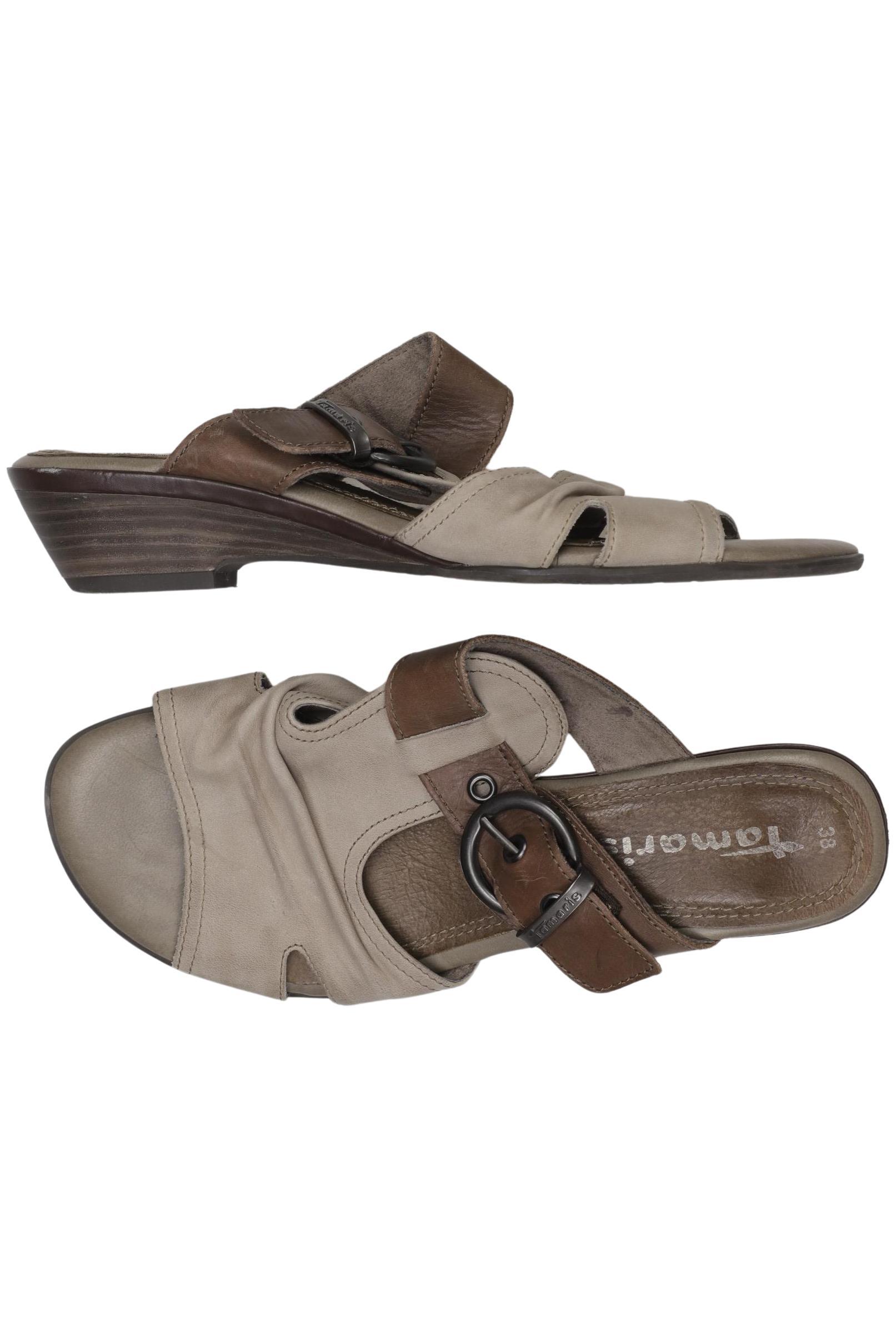 

Tamaris Damen Sandale, beige, Gr. 38