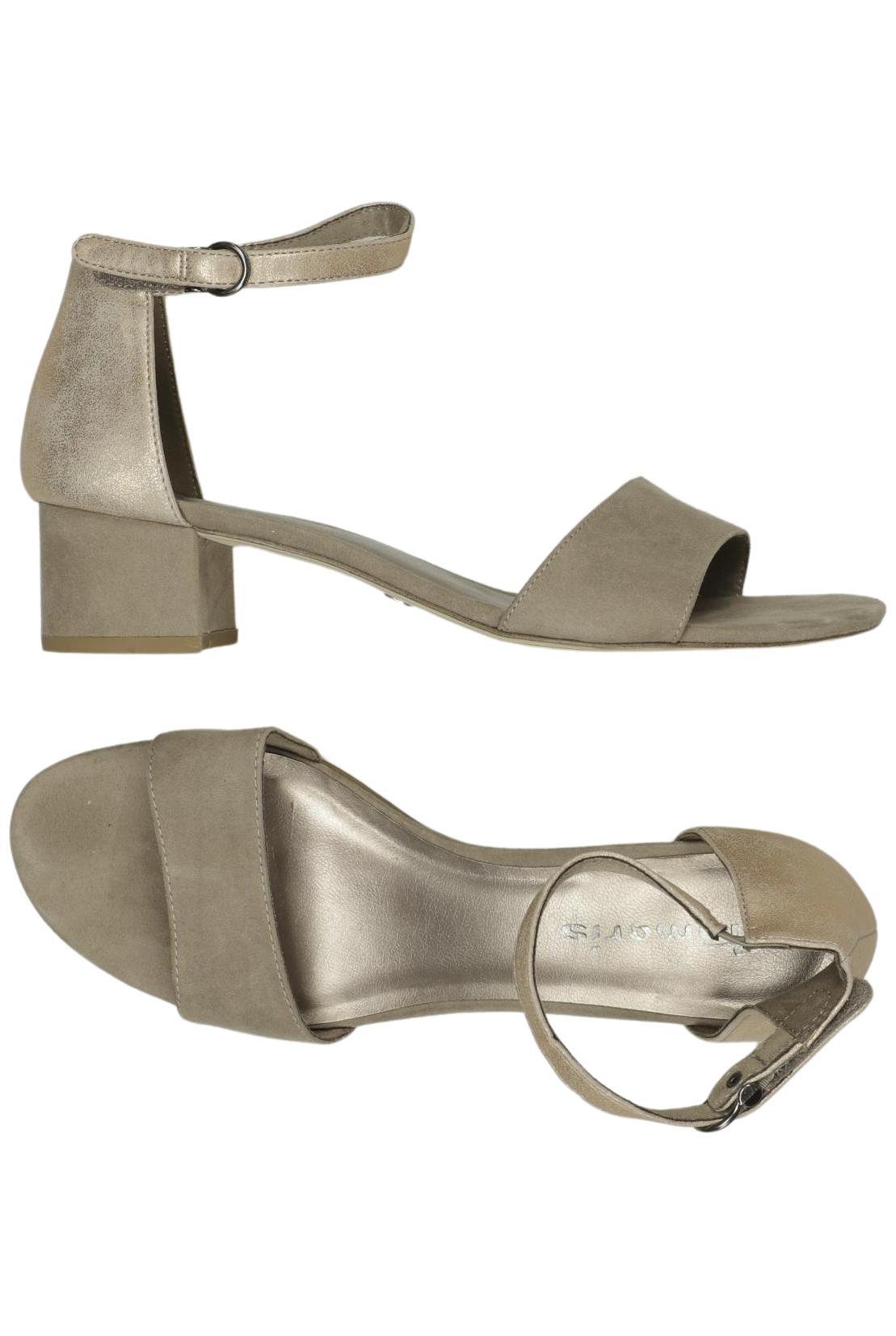 

Tamaris Damen Sandale, beige, Gr. 41