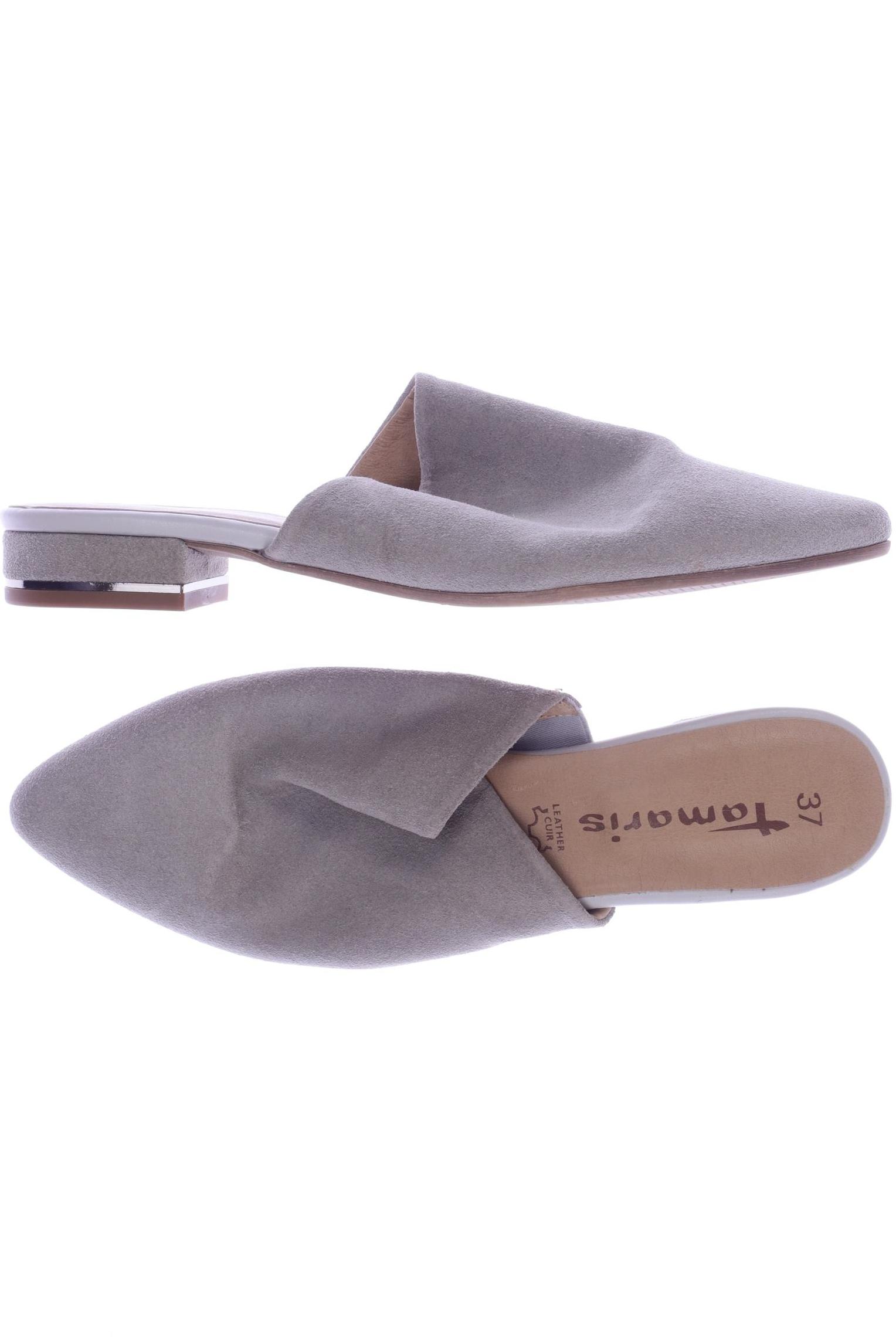 Tamaris sandal women's summer shoes sandal size EU 37 leather gray 