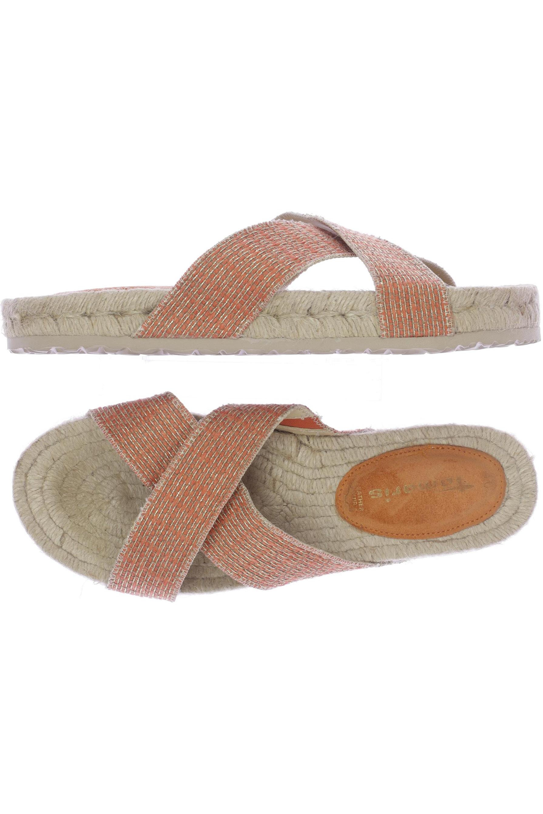 

Tamaris Damen Sandale, orange, Gr. 40