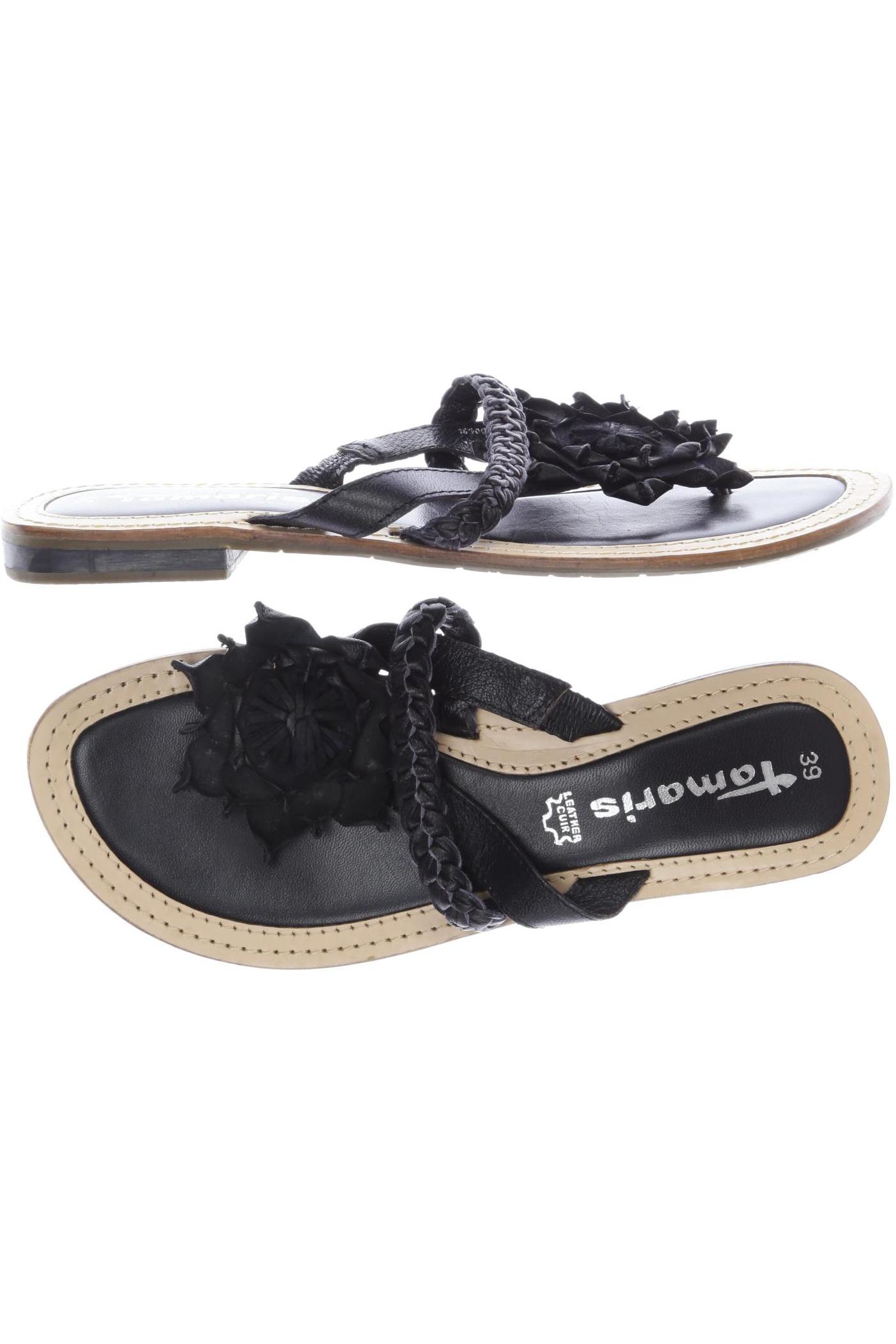 

Tamaris Damen Sandale, schwarz, Gr. 39
