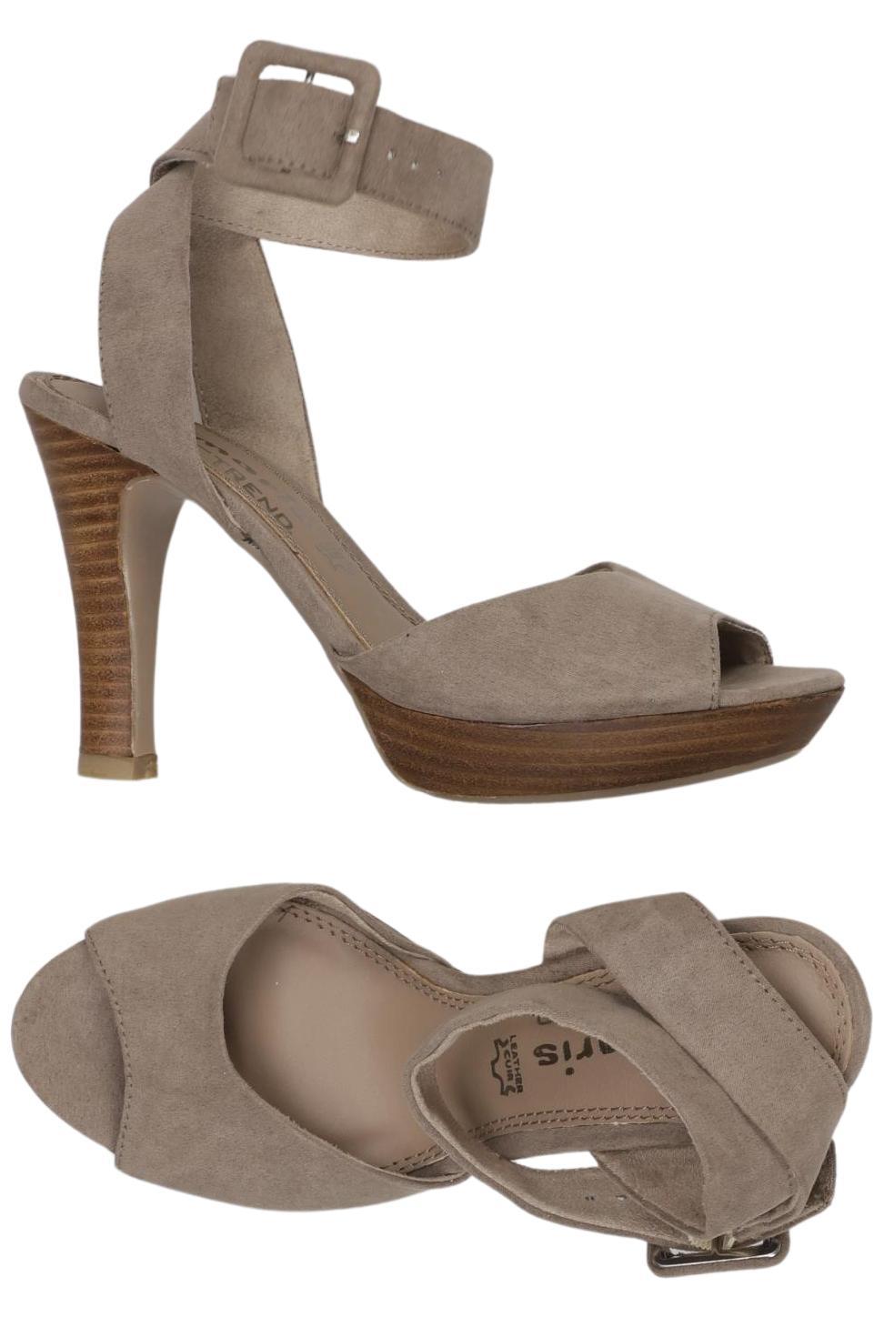 

Tamaris Damen Sandale, beige, Gr. 36