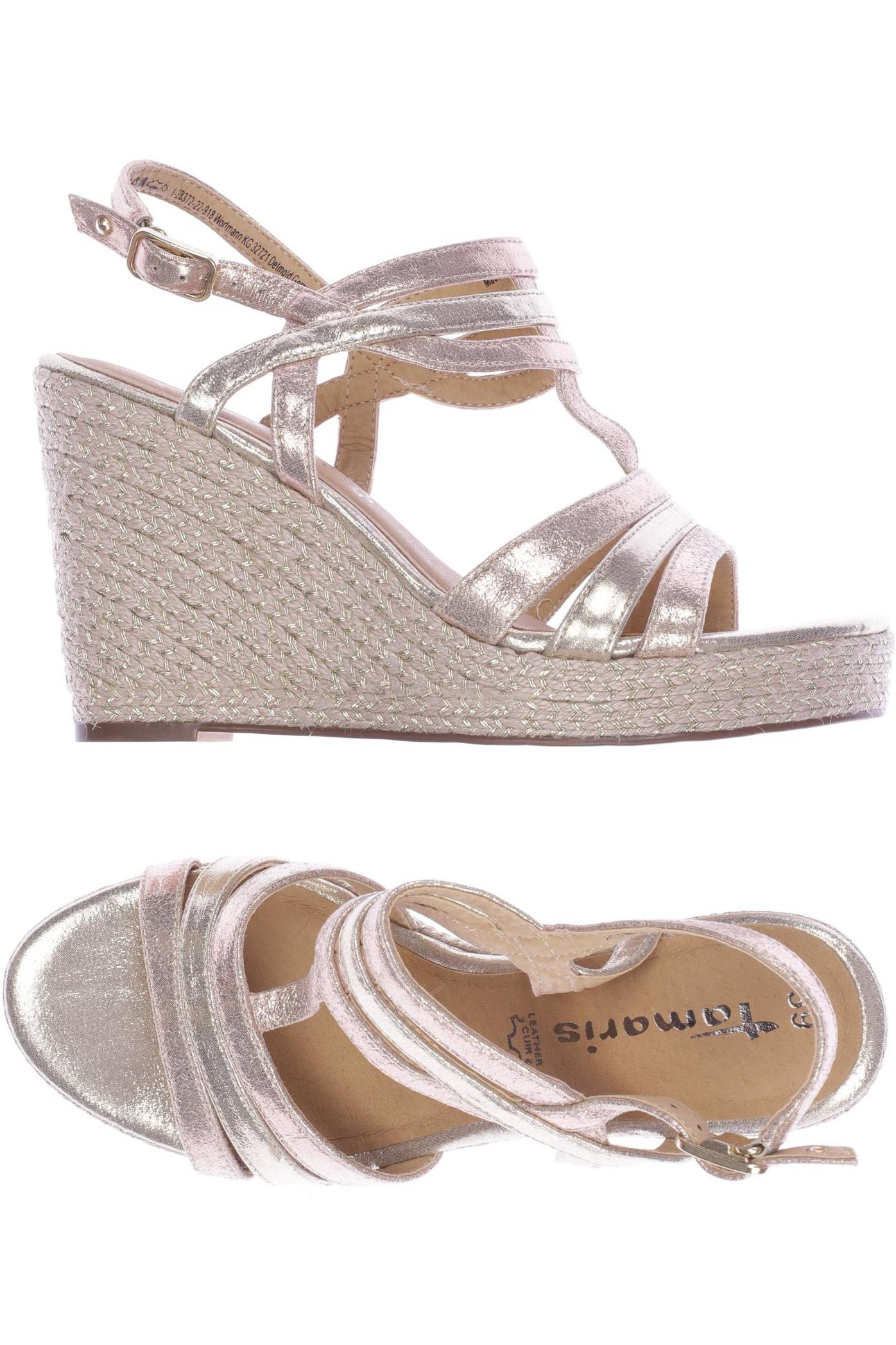 

Tamaris Damen Sandale, beige