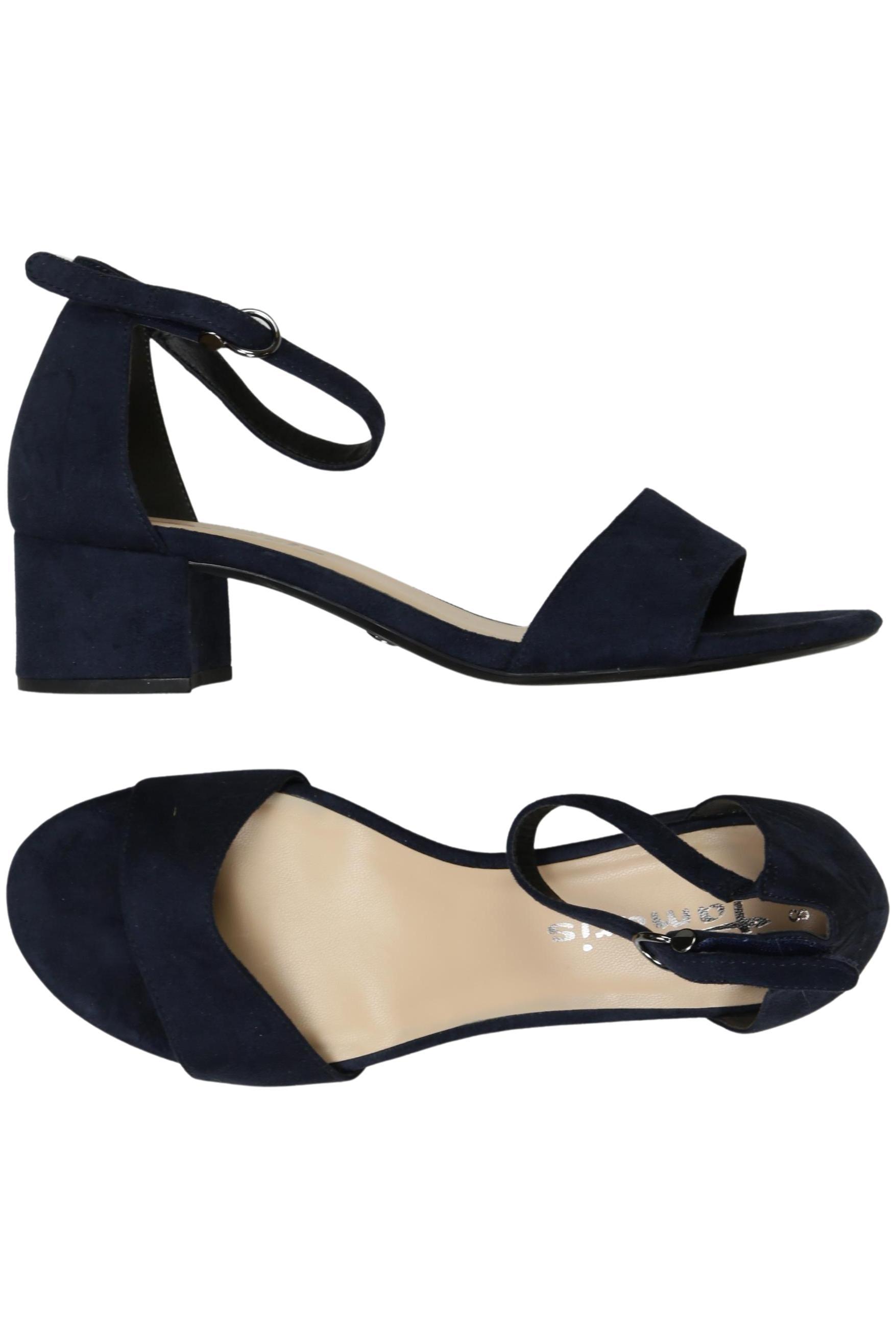 

Tamaris Damen Sandale, marineblau, Gr. 38