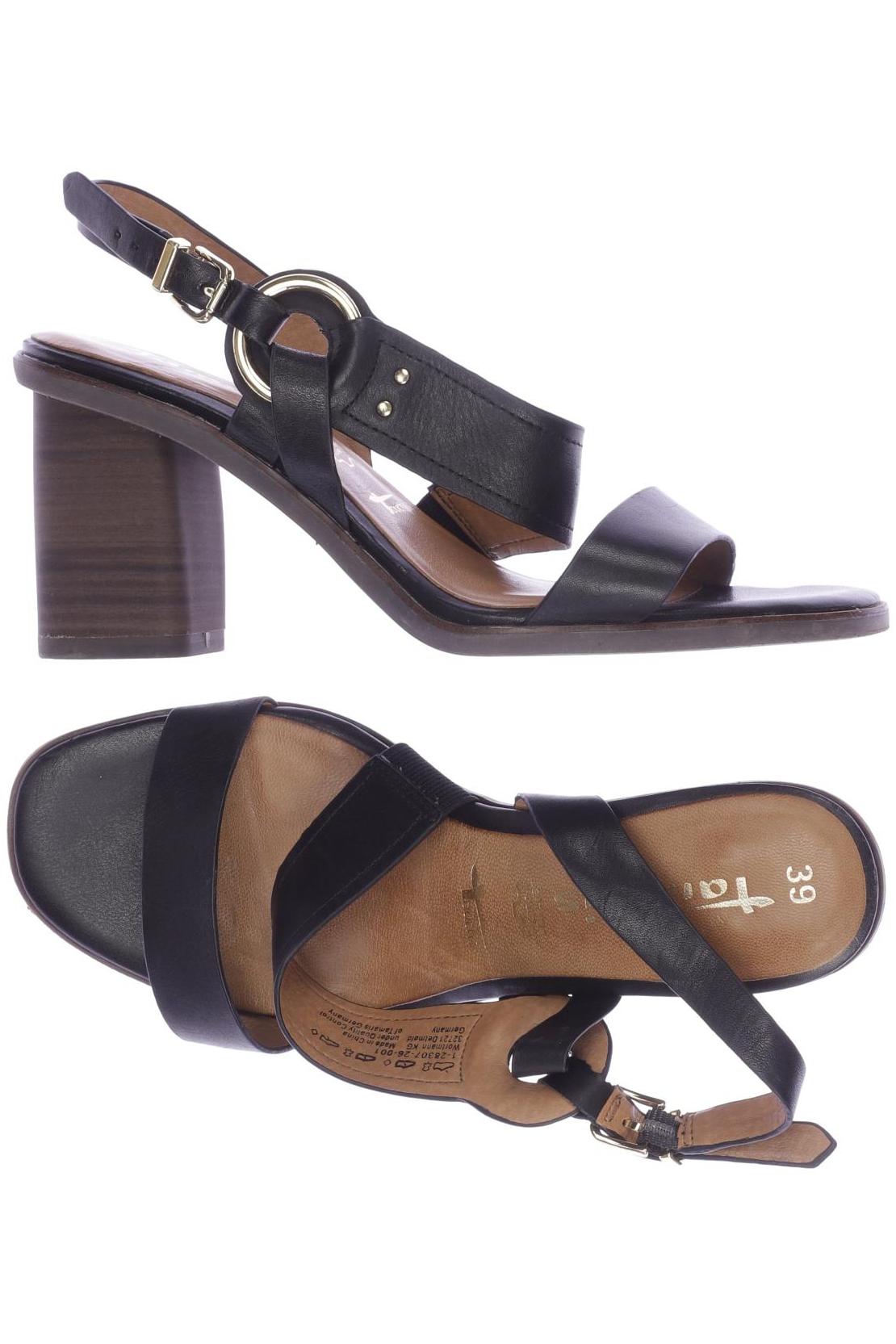 

Tamaris Damen Sandale, schwarz