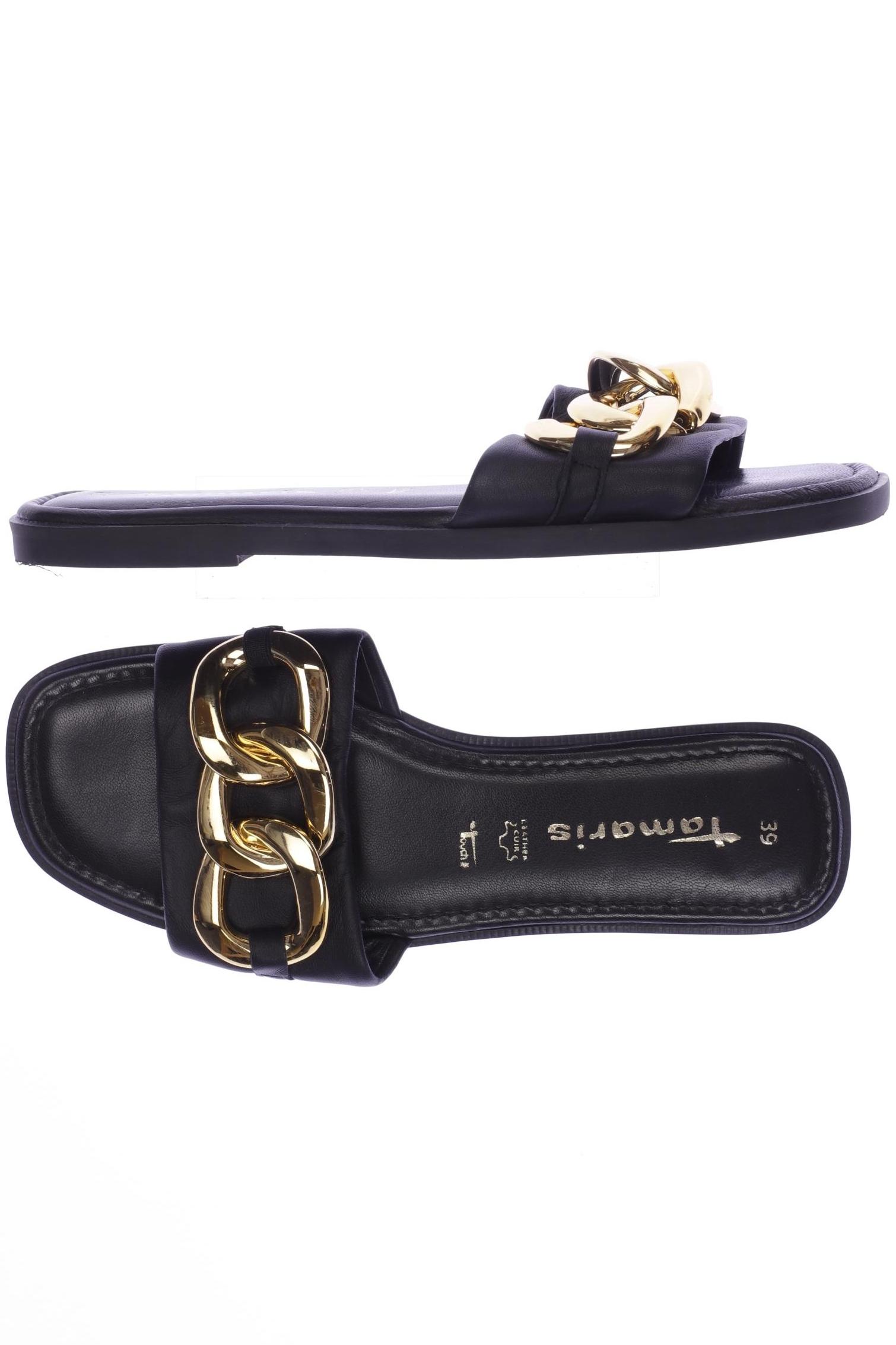 

Tamaris Damen Sandale, schwarz, Gr. 39