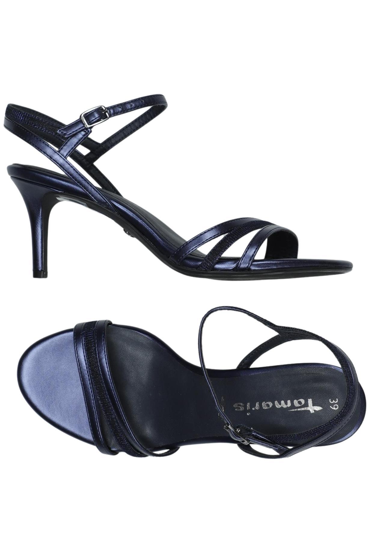 

Tamaris Damen Sandale, marineblau, Gr. 39