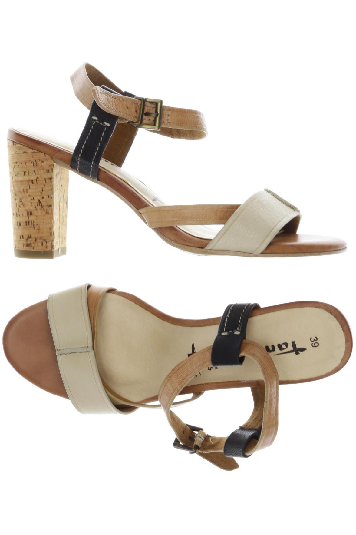 

Tamaris Damen Sandale, beige, Gr. 39