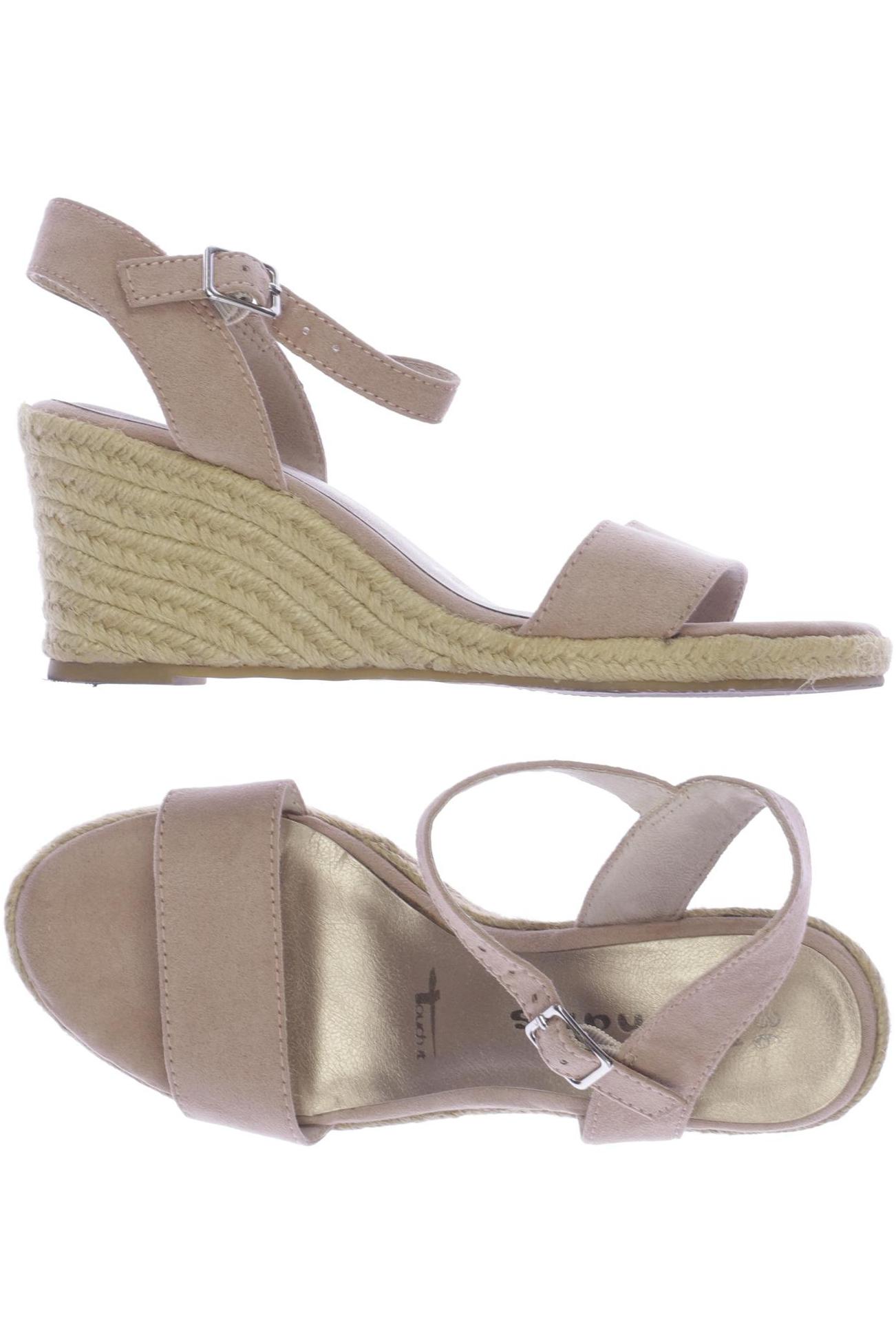 

Tamaris Damen Sandale, beige
