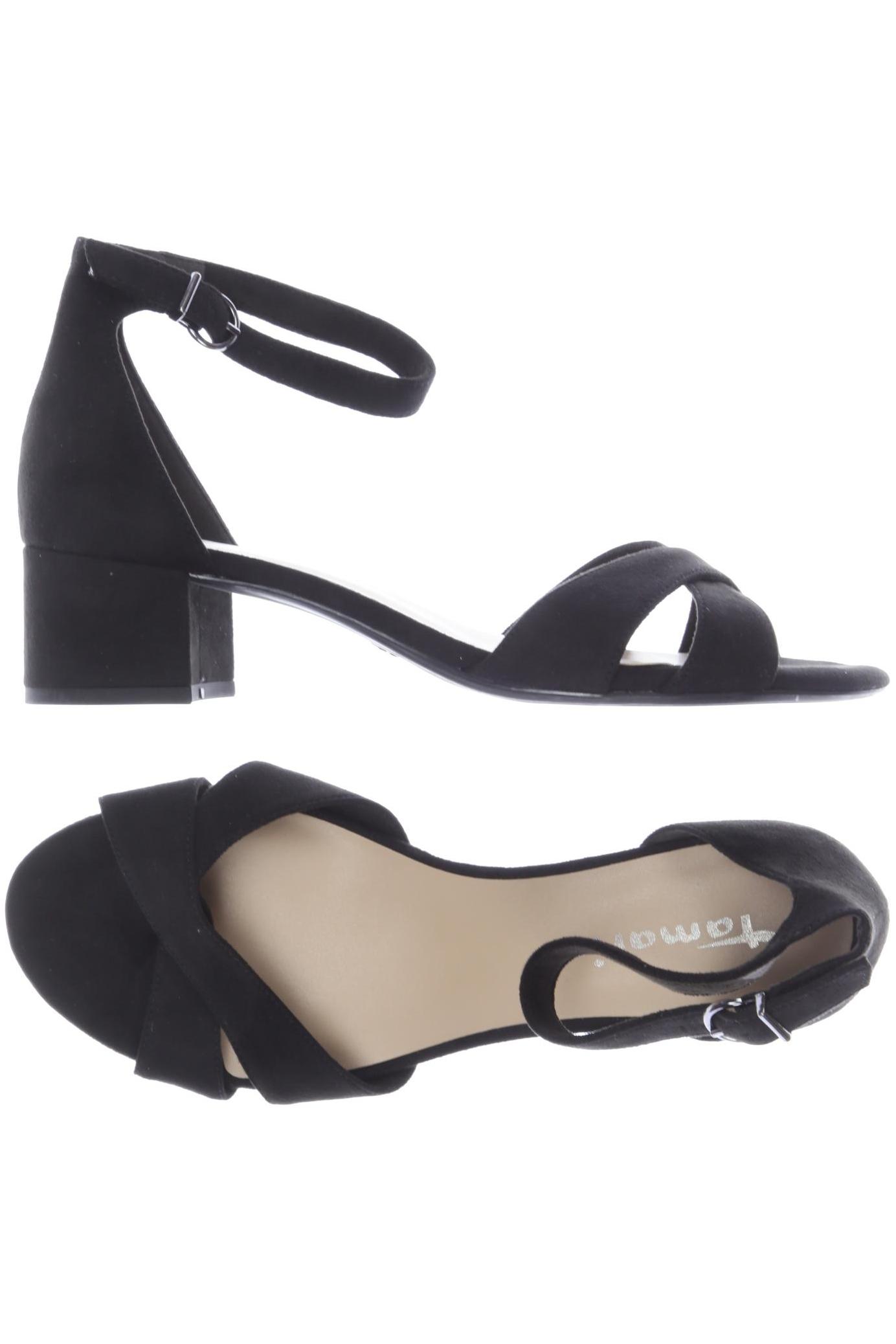 

Tamaris Damen Sandale, schwarz, Gr. 39
