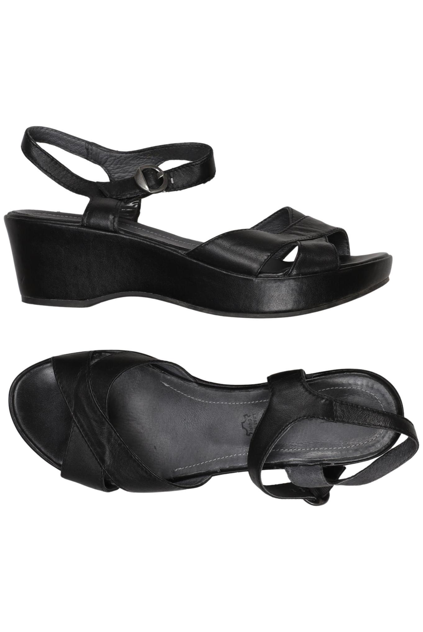 

Tamaris Damen Sandale, schwarz, Gr. 41