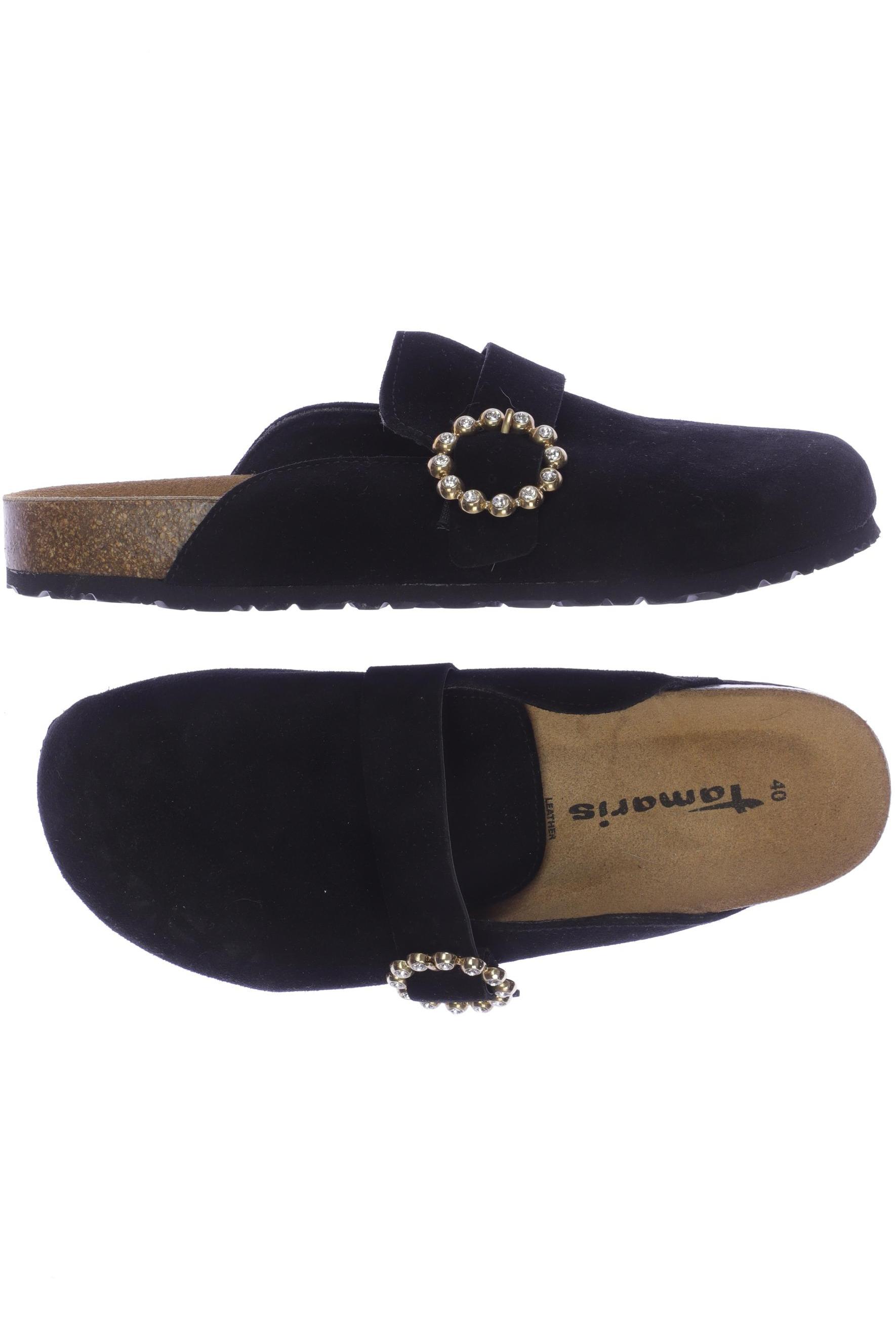 

Tamaris Damen Sandale, schwarz, Gr. 40