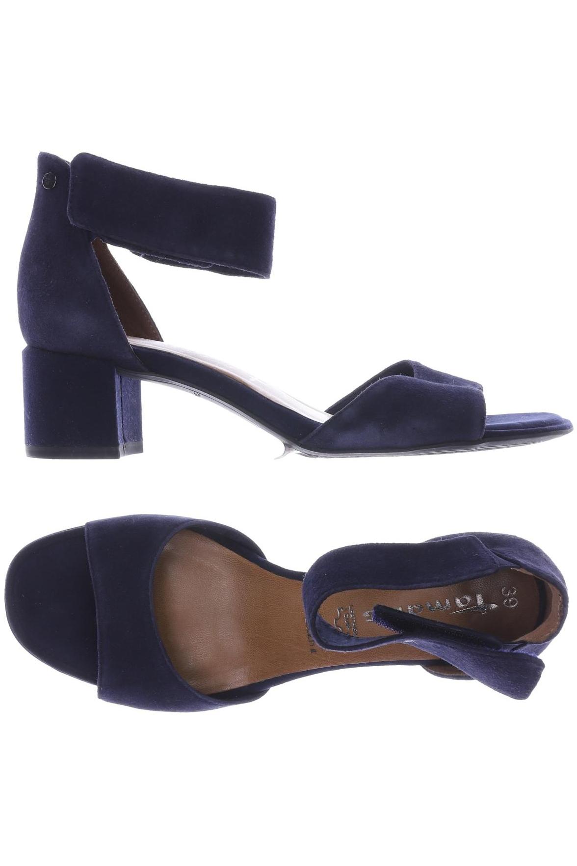 

Tamaris Damen Sandale, marineblau, Gr. 39