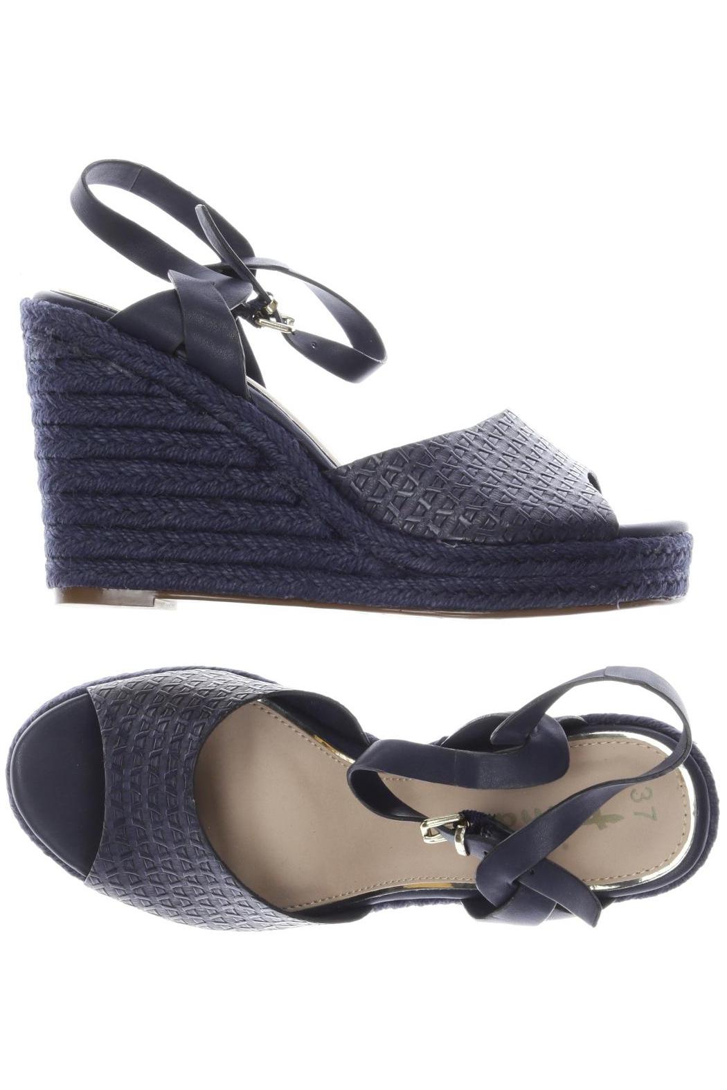 

Tamaris Damen Sandale, marineblau, Gr. 37