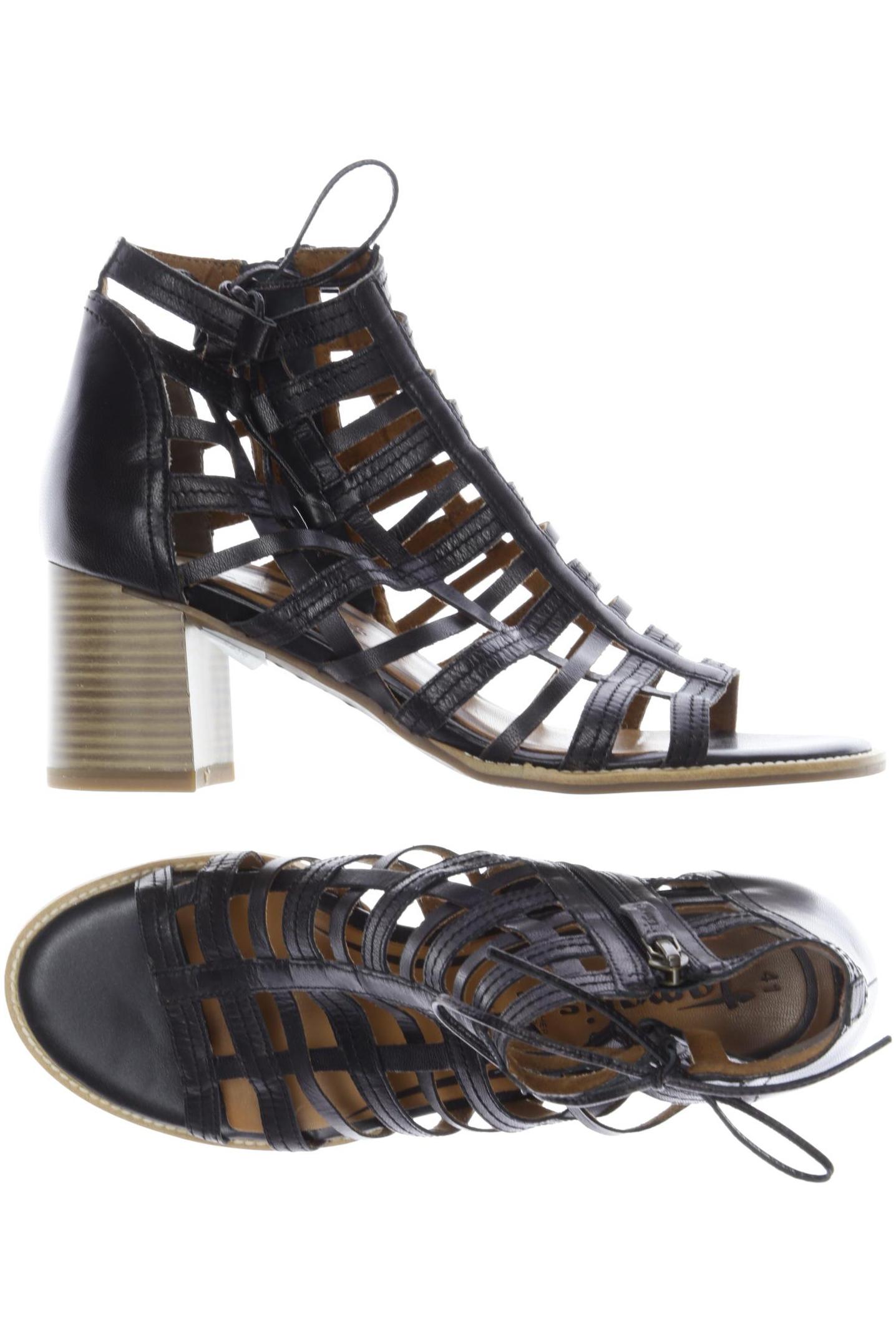 

Tamaris Damen Sandale, schwarz, Gr. 41