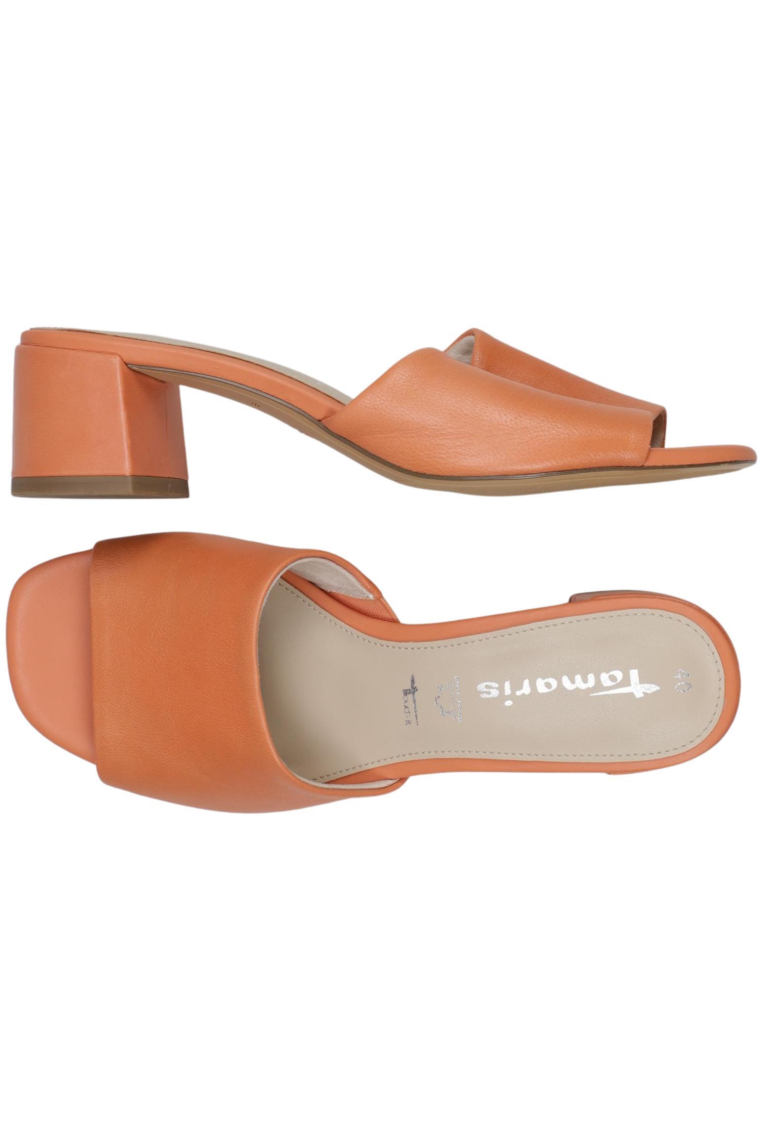 

Tamaris Damen Sandale, orange, Gr. 40