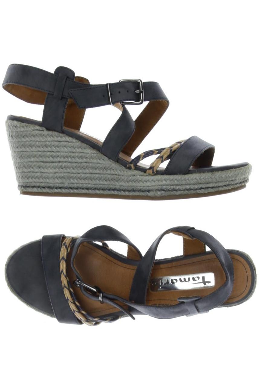 

Tamaris Damen Sandale, grau, Gr. 39