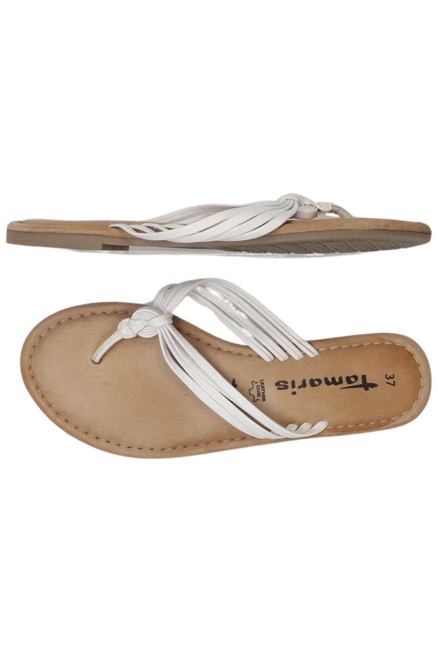 

Tamaris Damen Sandale, weiß, Gr. 37