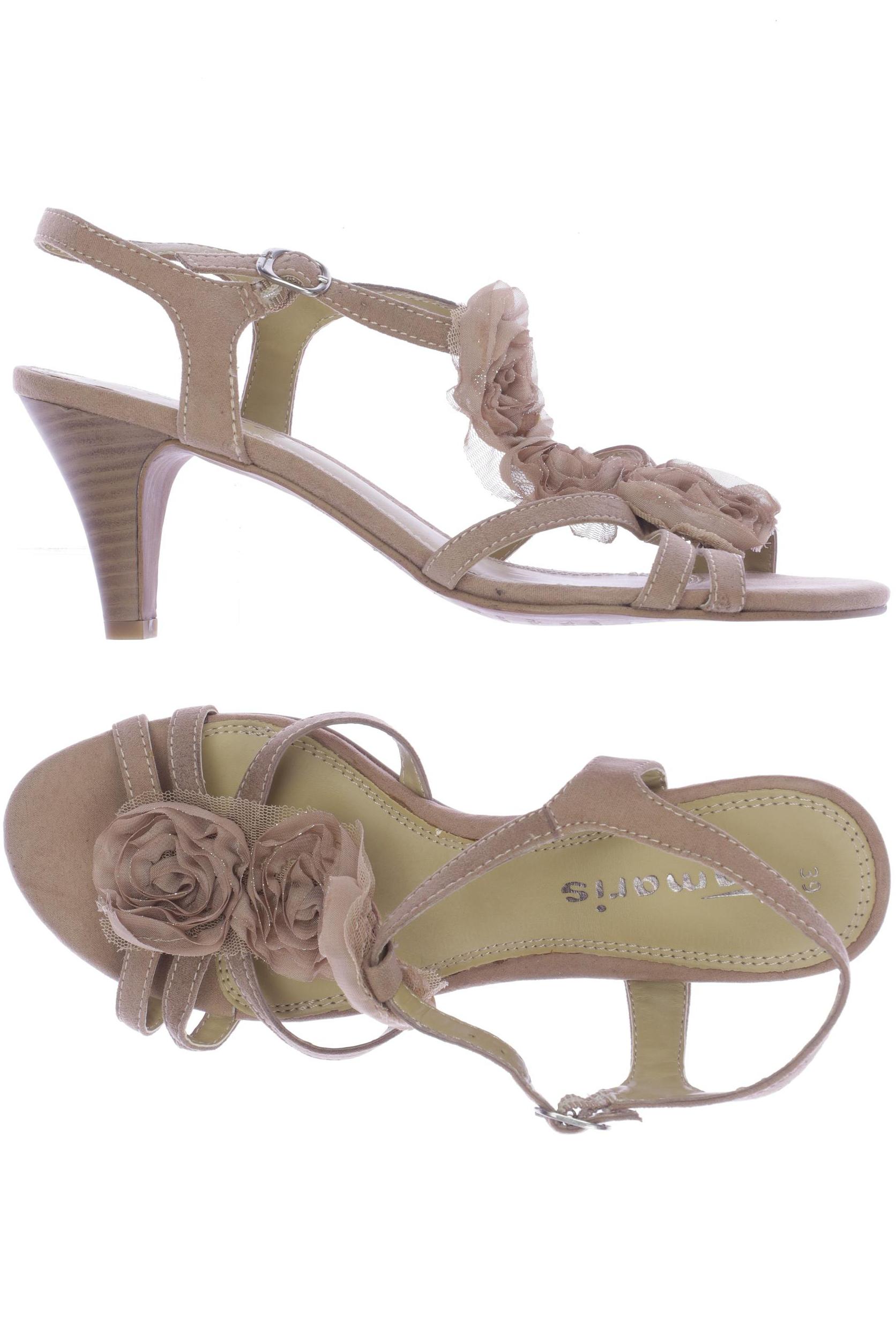 

Tamaris Damen Sandale, beige, Gr. 39