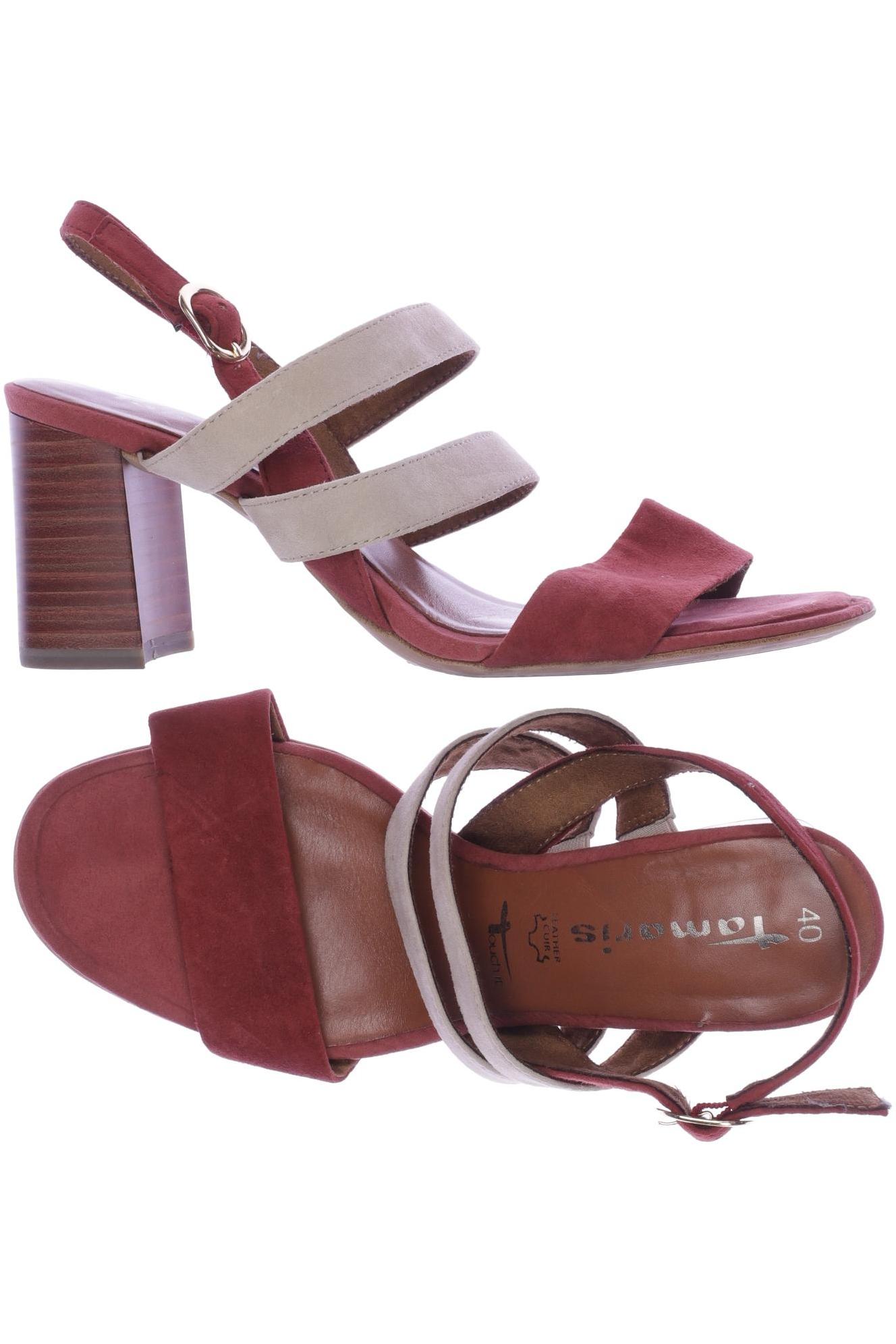 

Tamaris Damen Sandale, bordeaux, Gr. 40