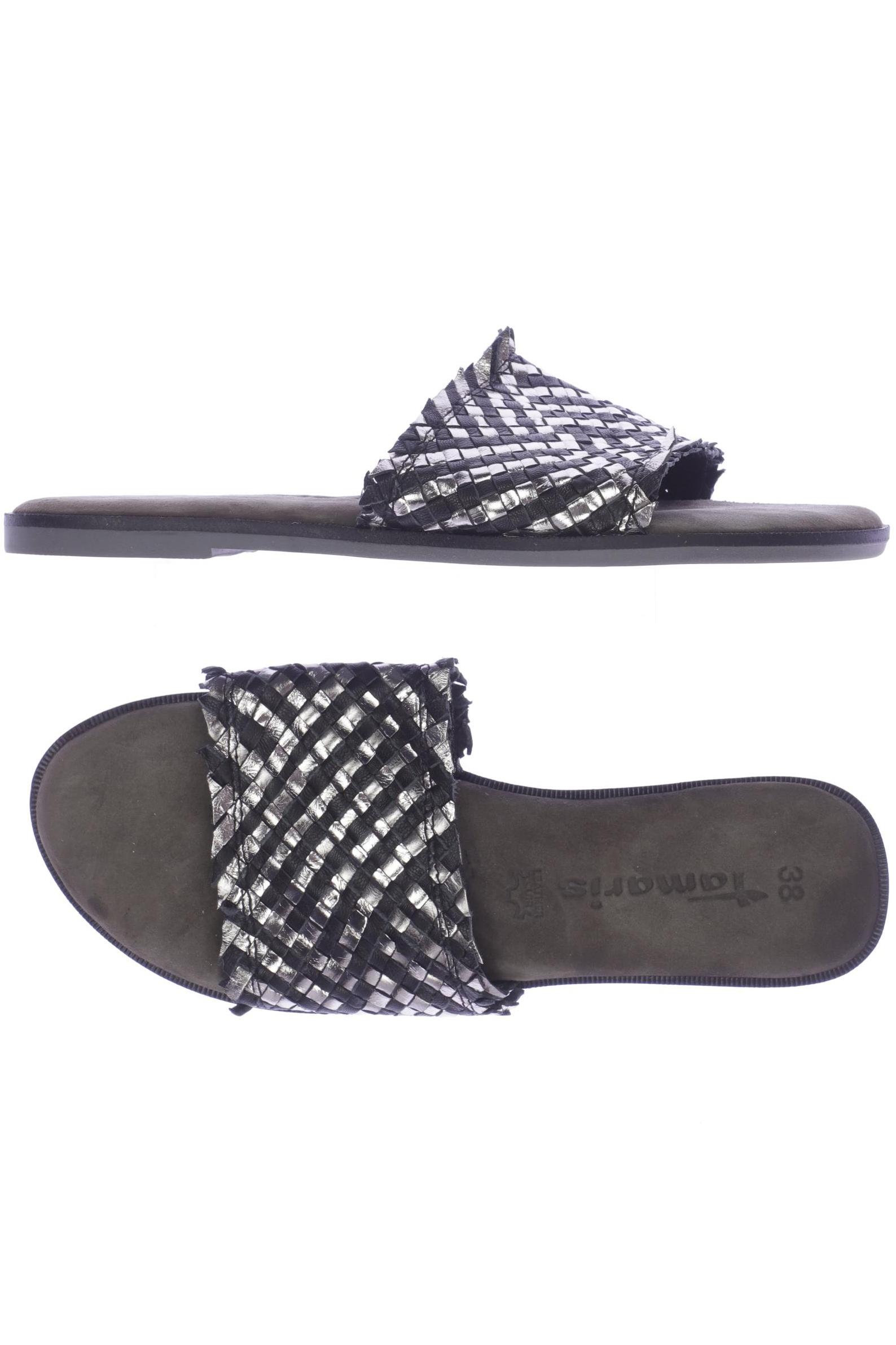 

Tamaris Damen Sandale, schwarz, Gr. 38