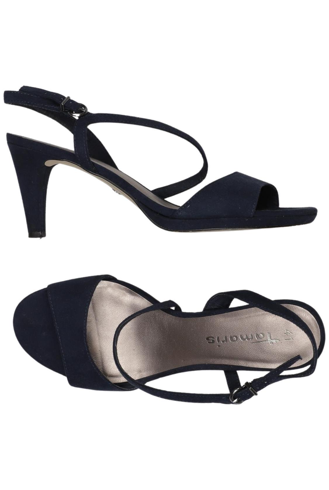 

Tamaris Damen Sandale, marineblau, Gr. 41