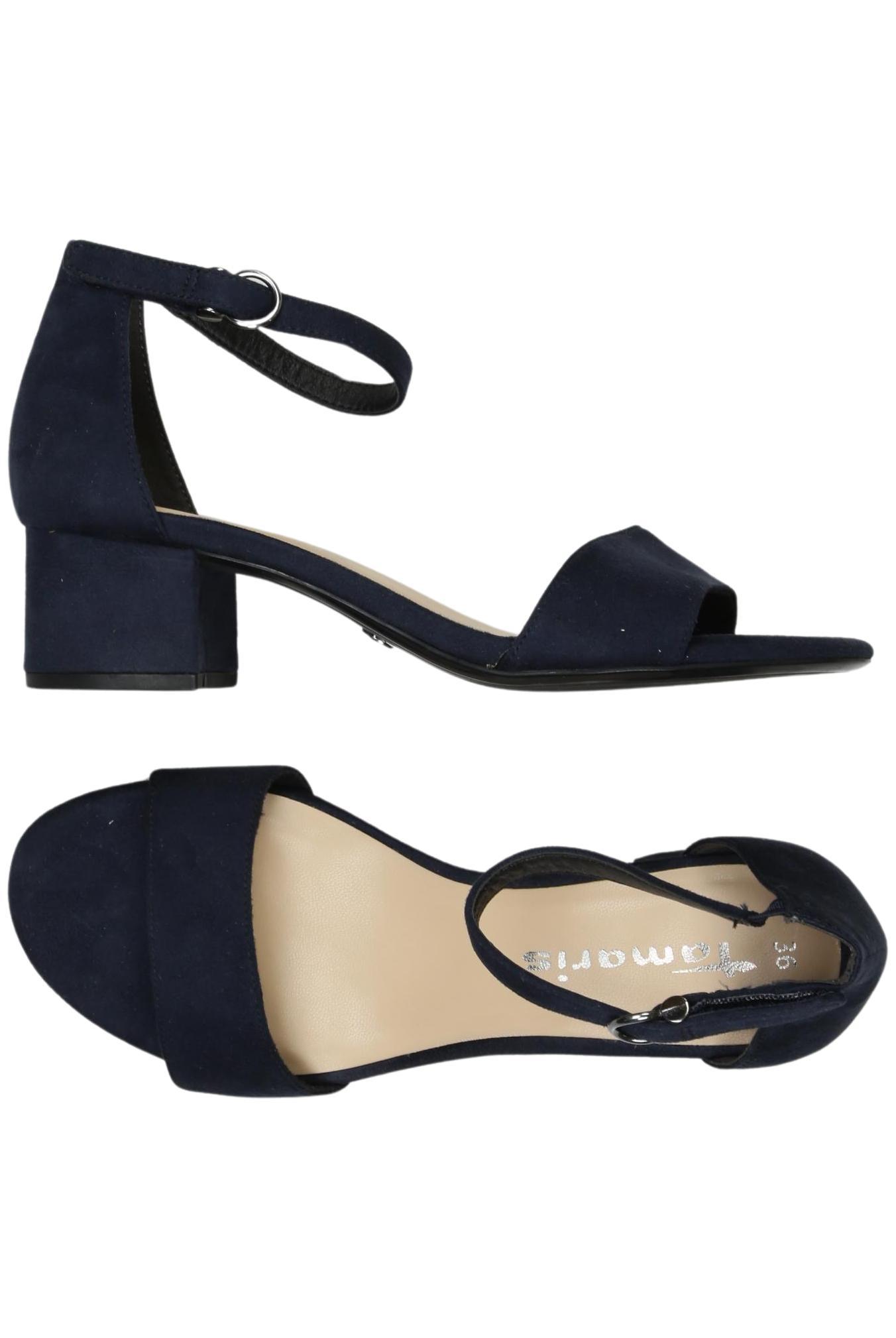

Tamaris Damen Sandale, marineblau, Gr. 36