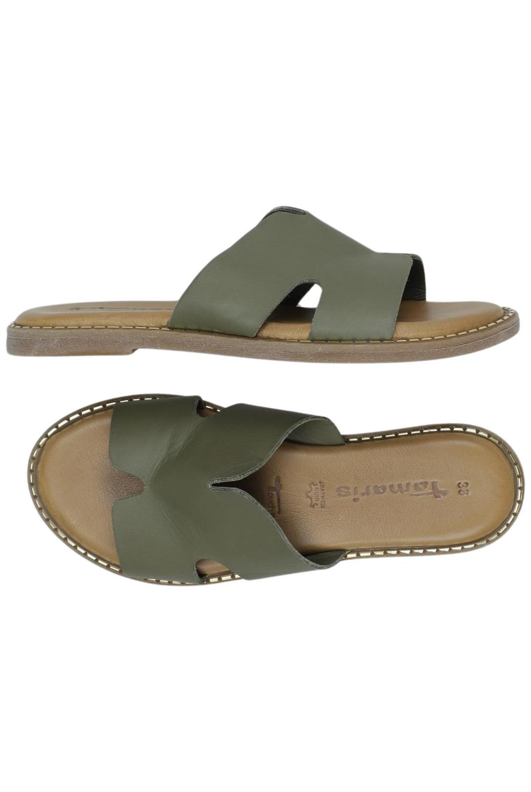 

Tamaris Damen Sandale, grün, Gr. 38