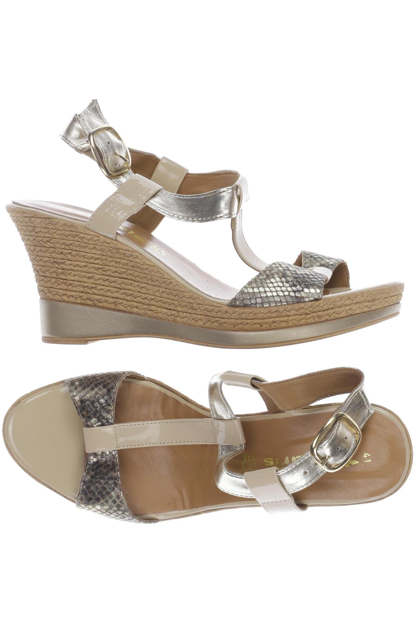 

Tamaris Damen Sandale, beige, Gr. 41