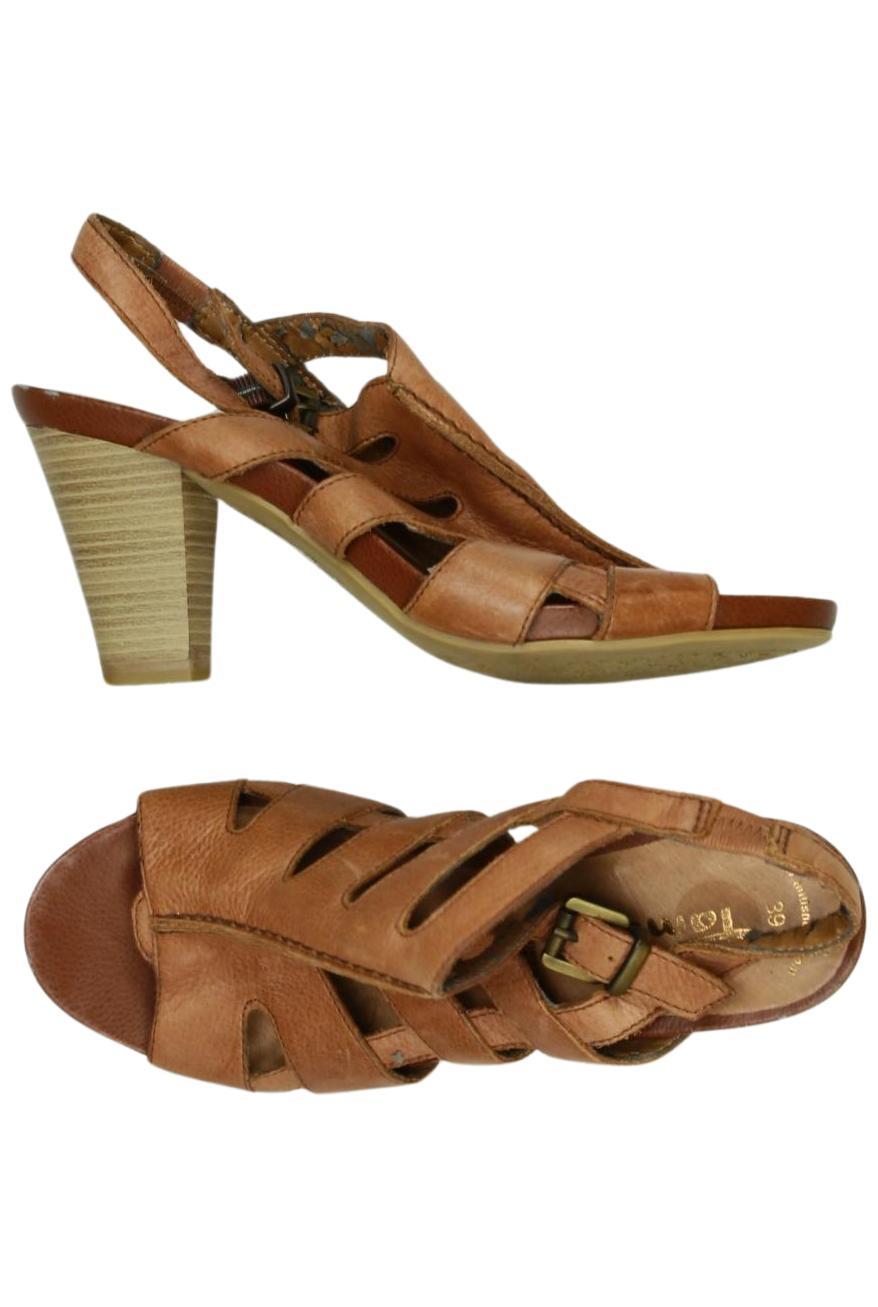

Tamaris Damen Sandale, braun, Gr. 39
