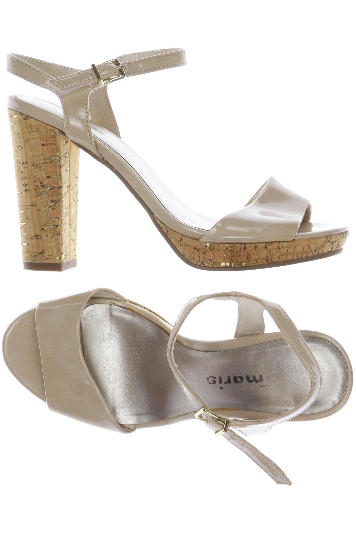

Tamaris Damen Sandale, beige, Gr. 37