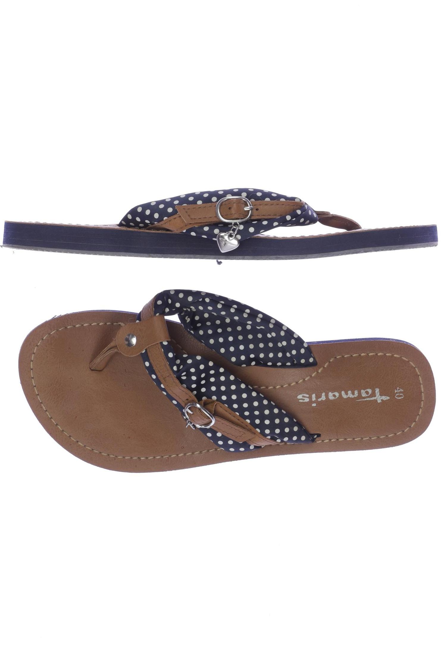 

Tamaris Damen Sandale, marineblau, Gr. 40