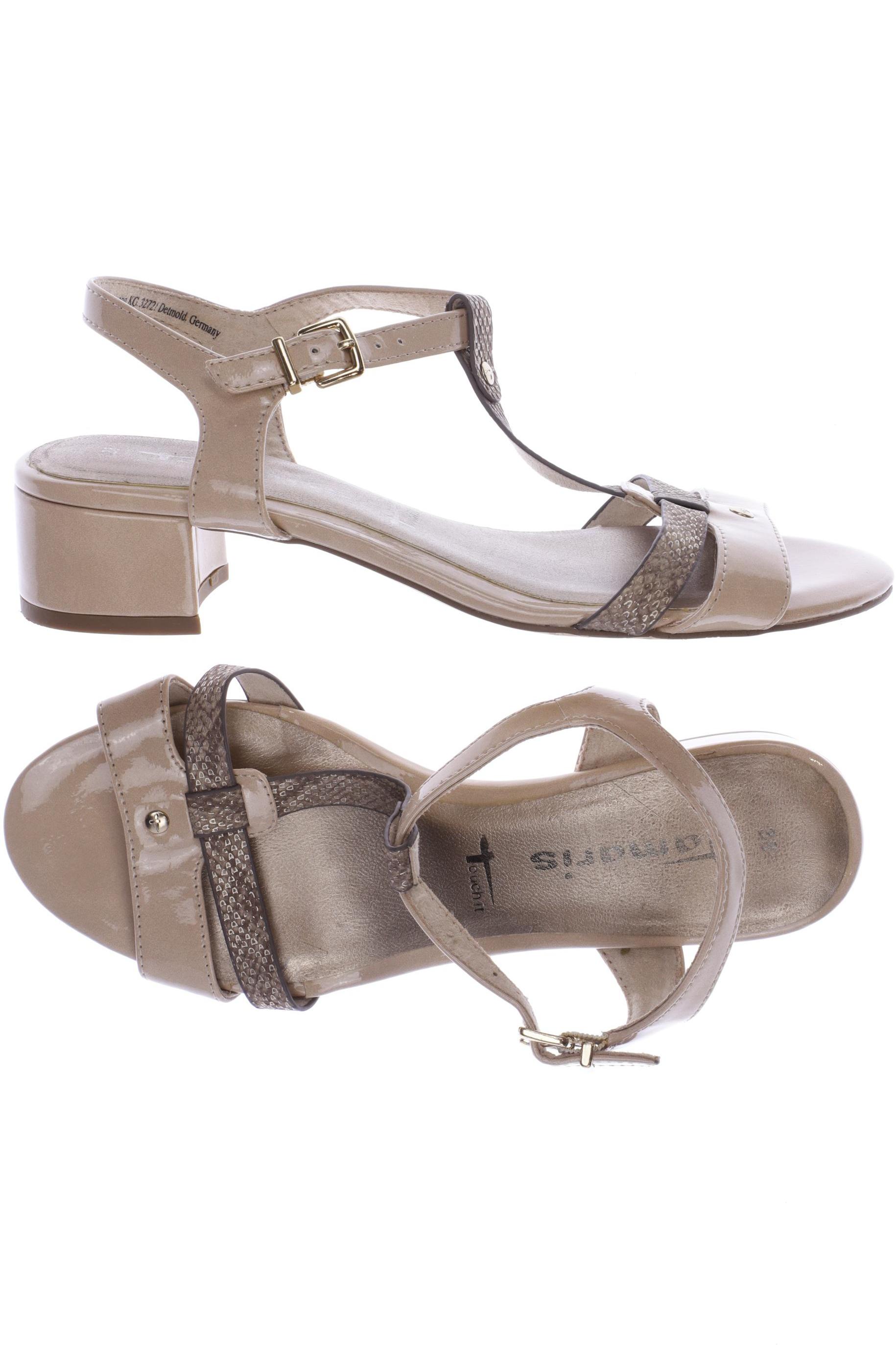 

Tamaris Damen Sandale, beige, Gr. 38