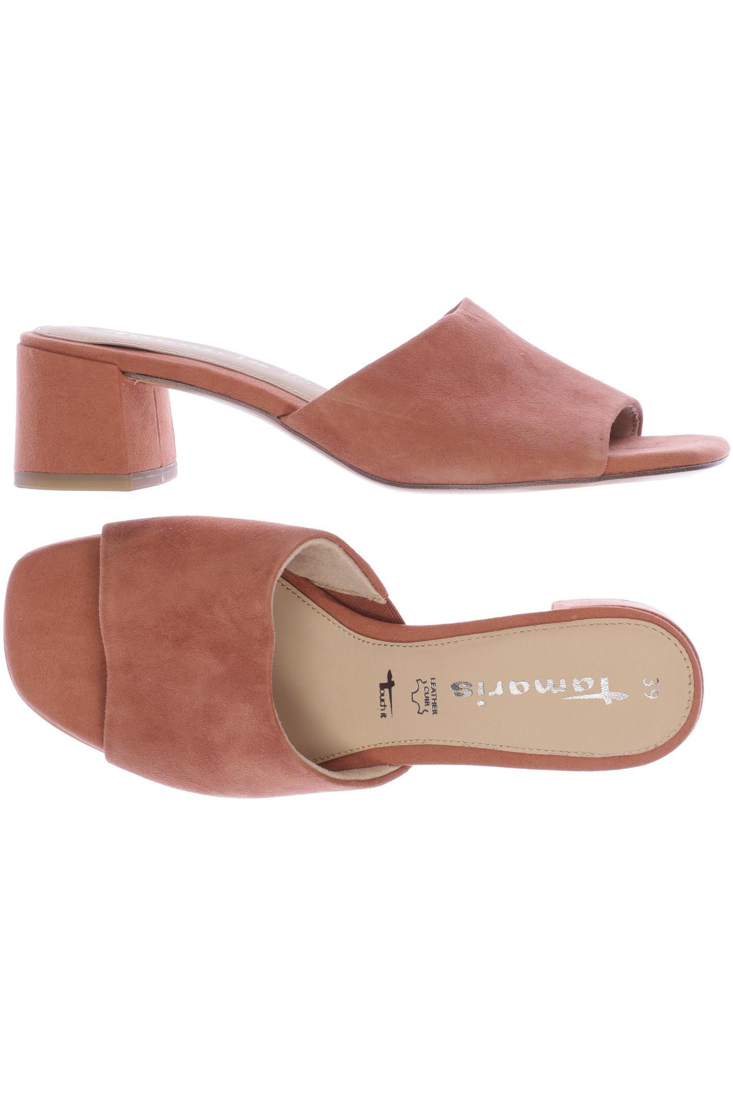 

Tamaris Damen Sandale, orange, Gr. 39