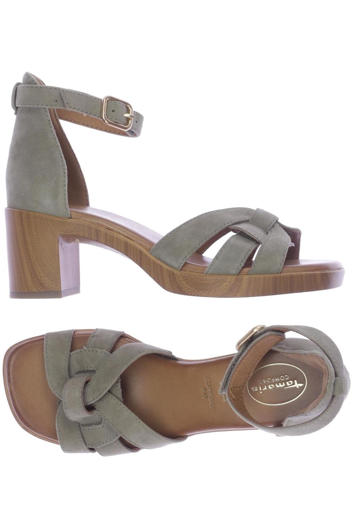 

Tamaris Damen Sandale, grau, Gr. 37