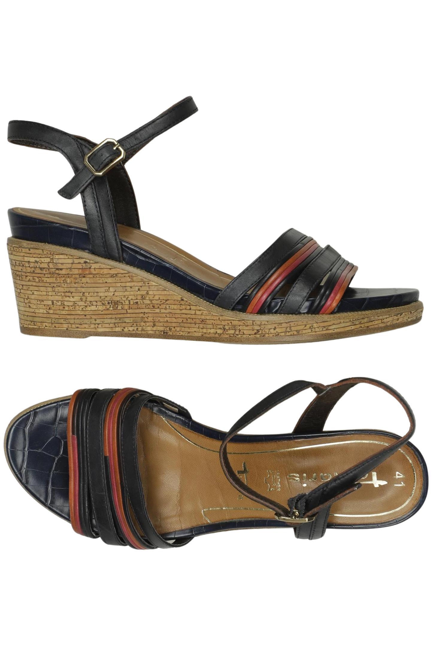 

Tamaris Damen Sandale, marineblau, Gr. 41