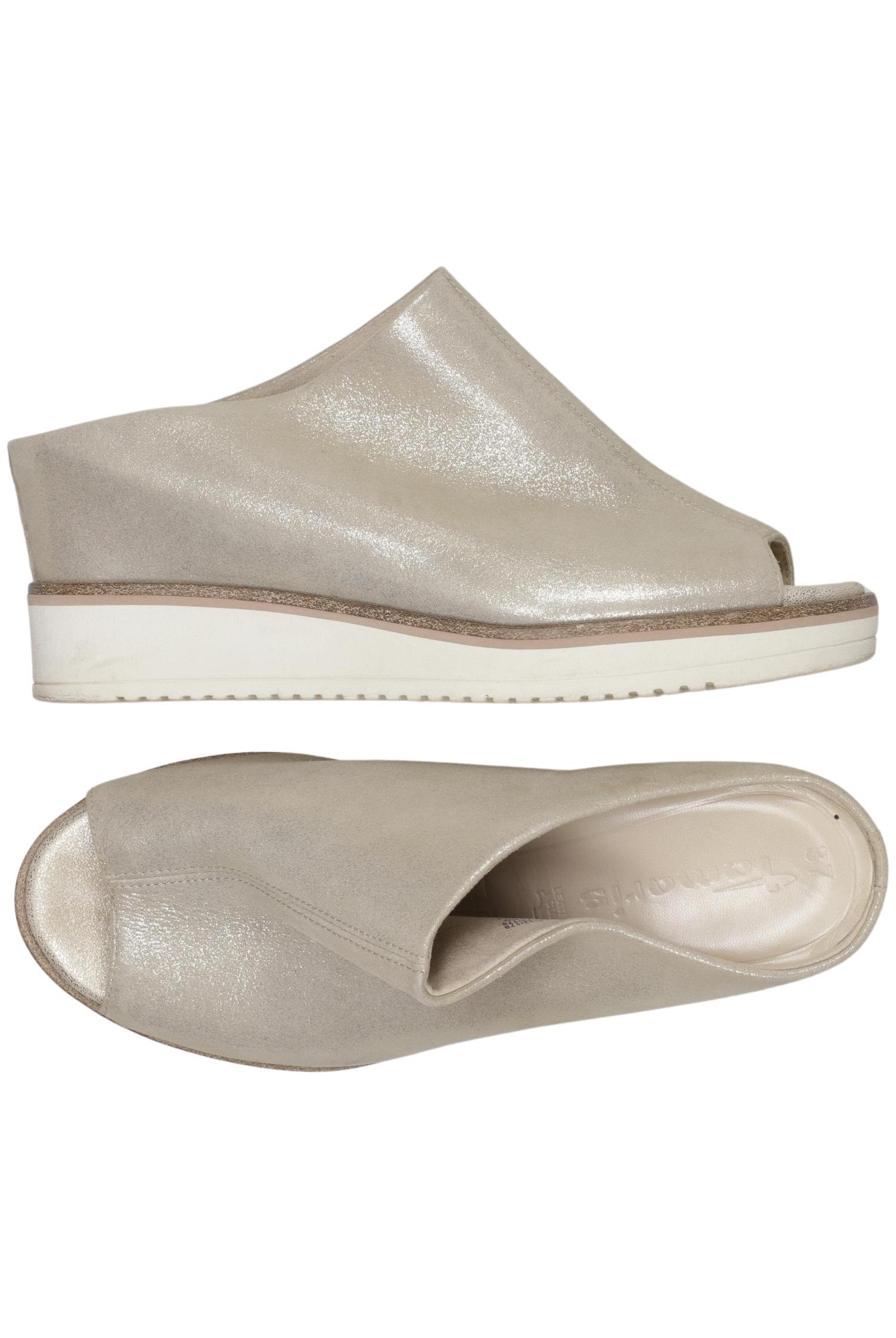 

Tamaris Damen Sandale, silber, Gr. 37