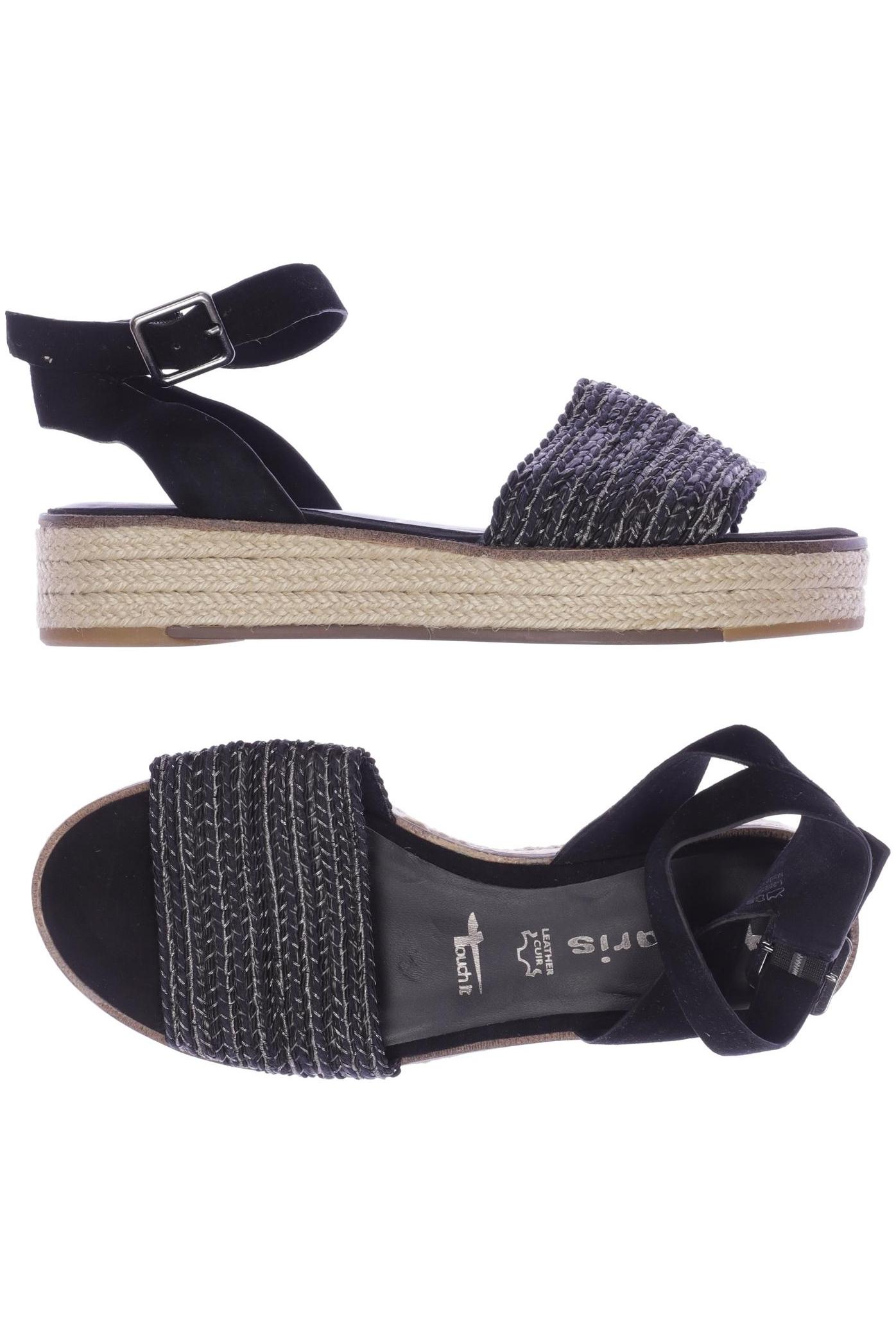 

Tamaris Damen Sandale, schwarz, Gr. 37