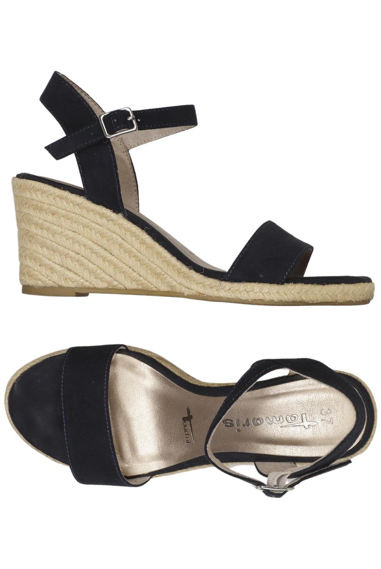 

Tamaris Damen Sandale, marineblau, Gr. 37