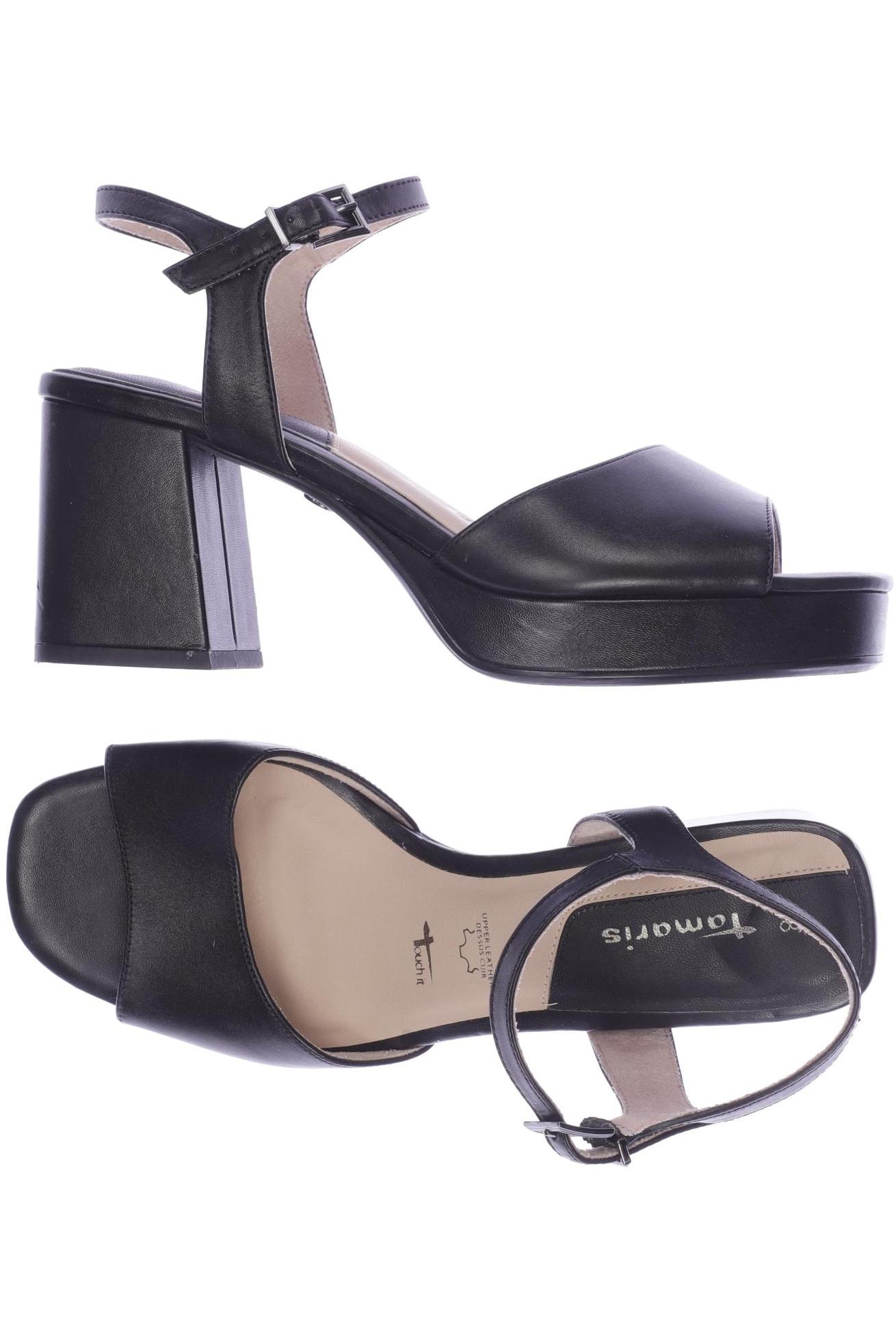 

Tamaris Damen Sandale, schwarz